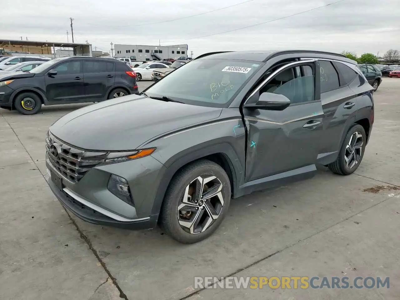 1 Фотография поврежденного автомобиля 5NMJC3AE0NH062075 HYUNDAI TUCSON 2022