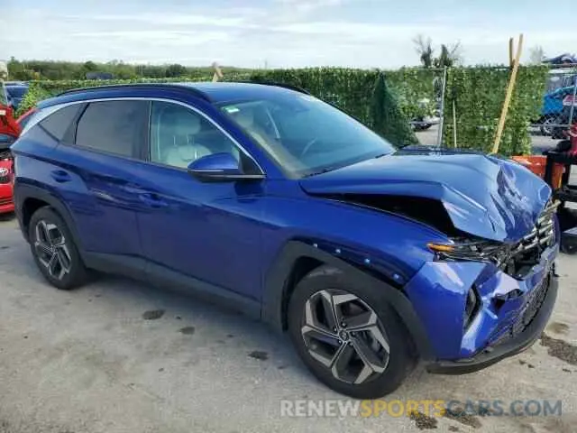 4 Фотография поврежденного автомобиля 5NMJC3AE2NH068041 HYUNDAI TUCSON 2022