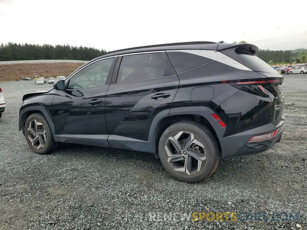 2 Photograph of a damaged car 5NMJC3AE3NH011413 HYUNDAI TUCSON 2022