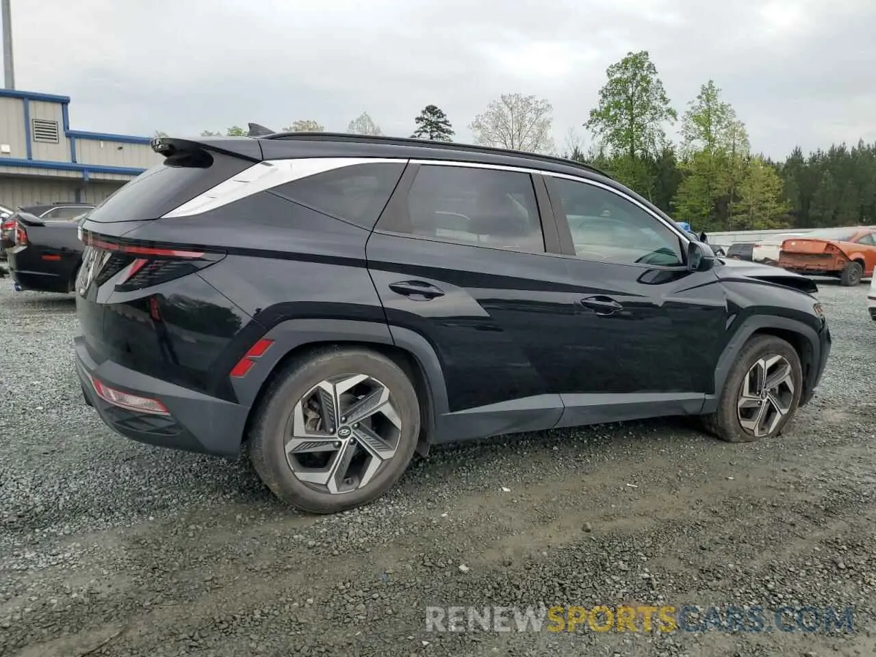 3 Photograph of a damaged car 5NMJC3AE3NH011413 HYUNDAI TUCSON 2022