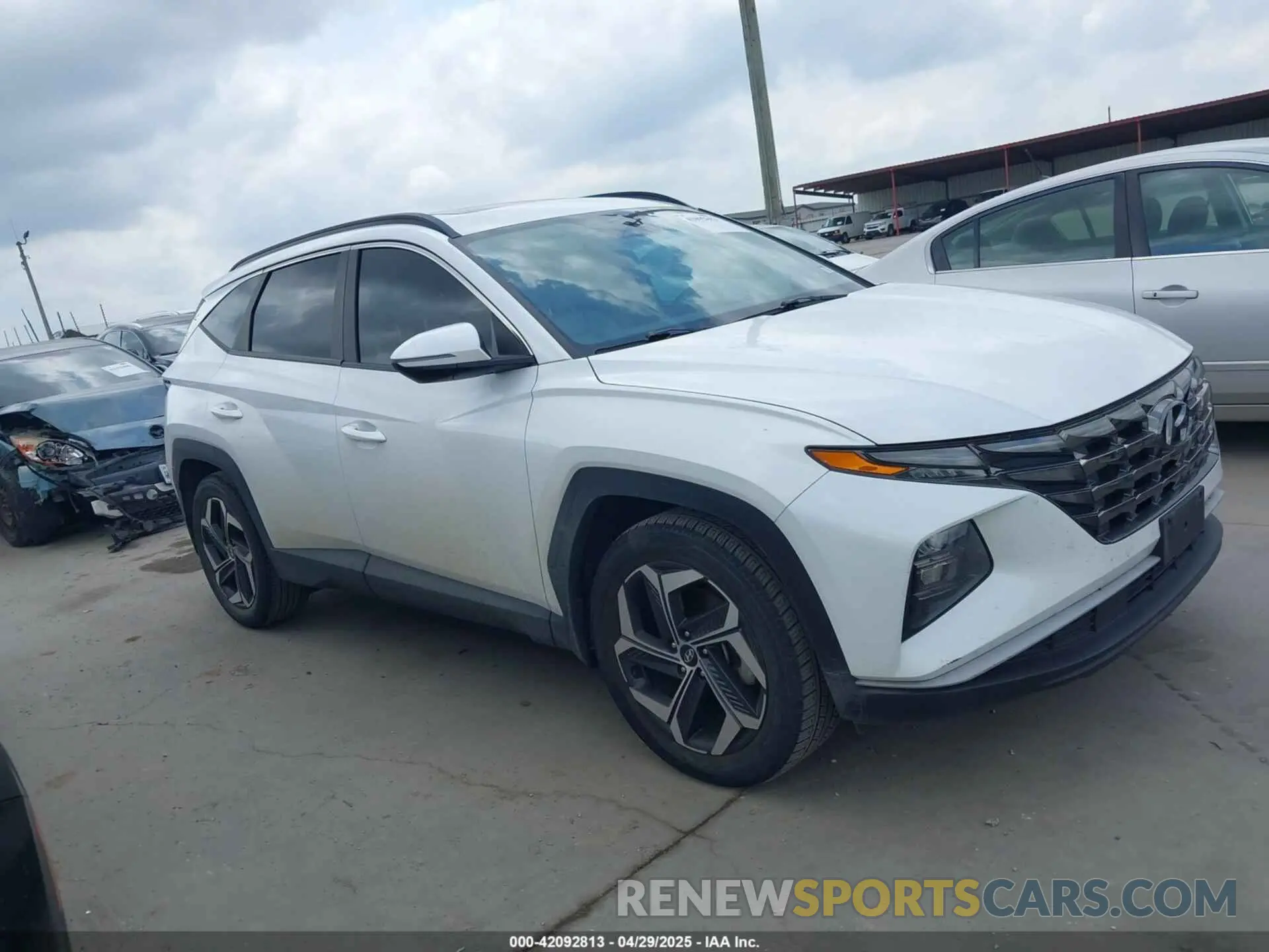 13 Фотография поврежденного автомобиля 5NMJC3AE4NH120656 HYUNDAI TUCSON 2022