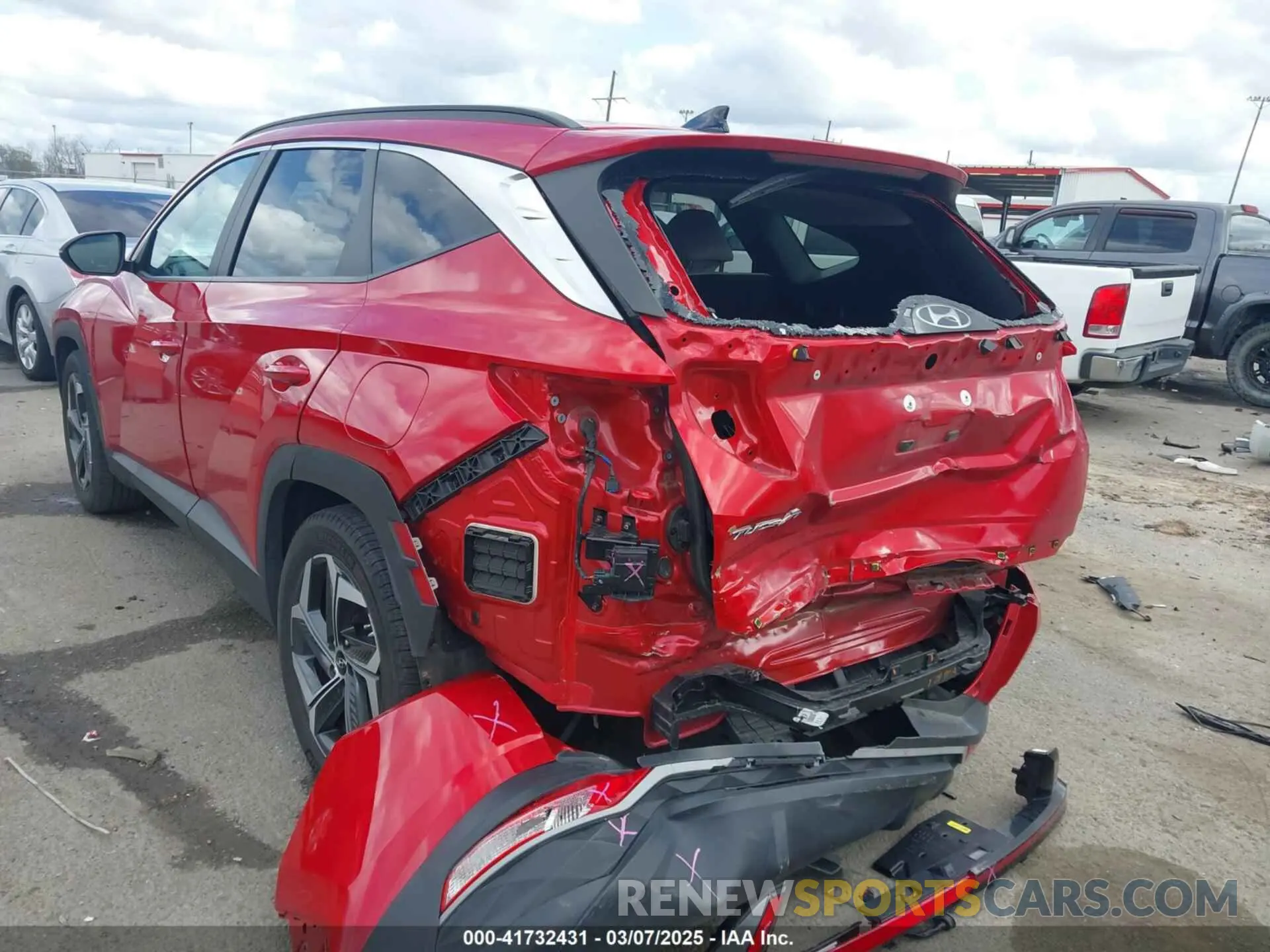 3 Photograph of a damaged car 5NMJC3AE7NH094392 HYUNDAI TUCSON 2022