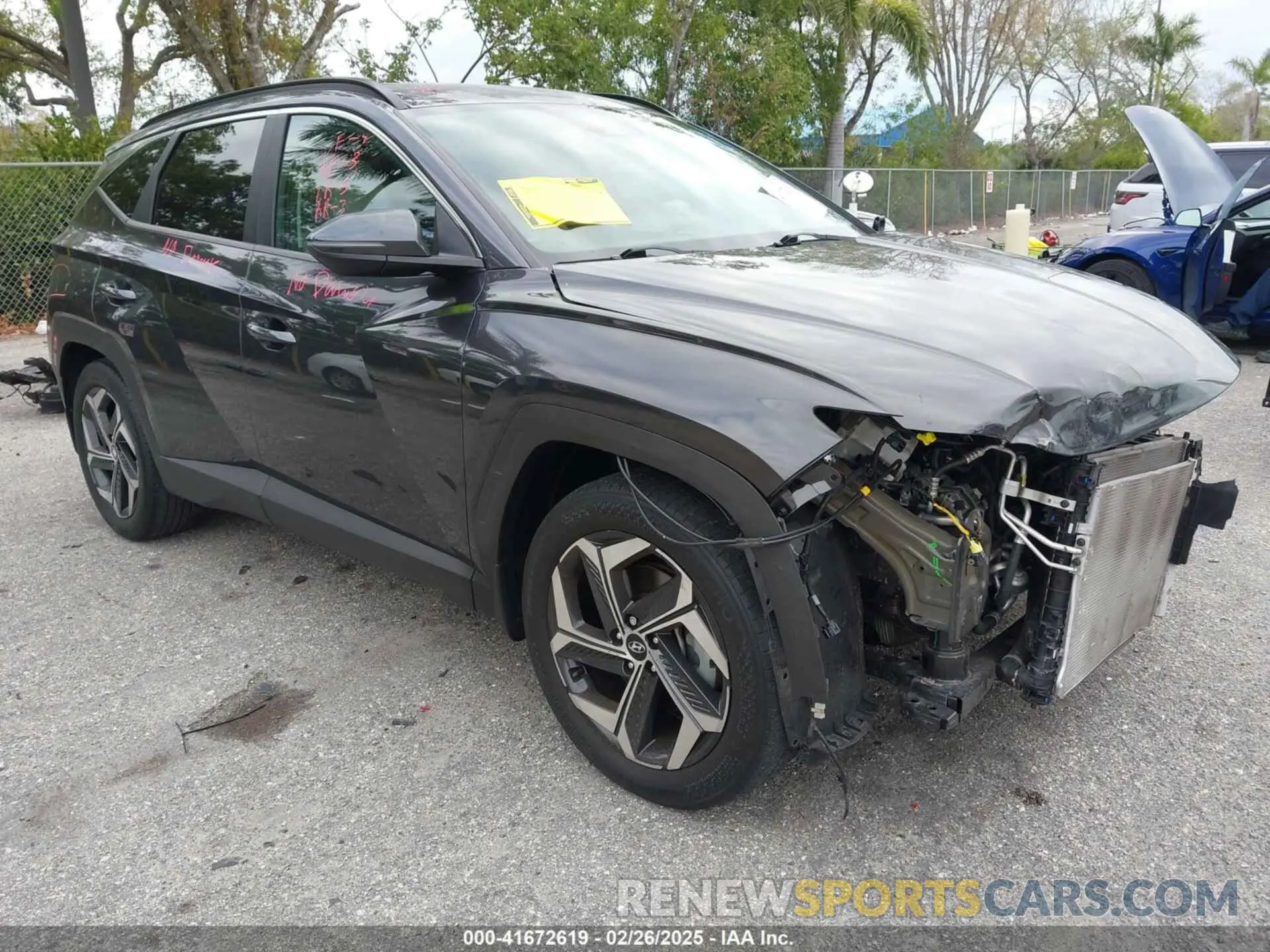 1 Фотография поврежденного автомобиля 5NMJC3AE9NH079022 HYUNDAI TUCSON 2022