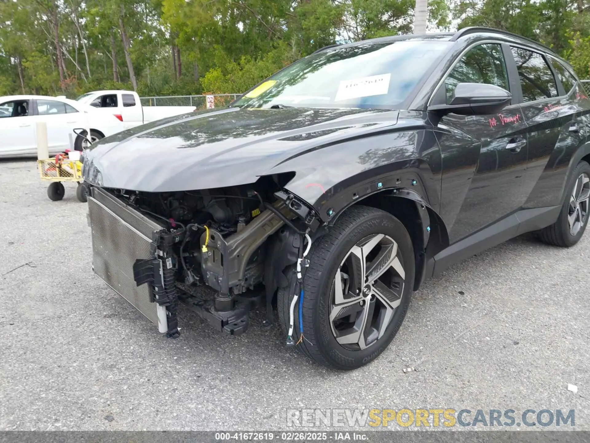 6 Фотография поврежденного автомобиля 5NMJC3AE9NH079022 HYUNDAI TUCSON 2022