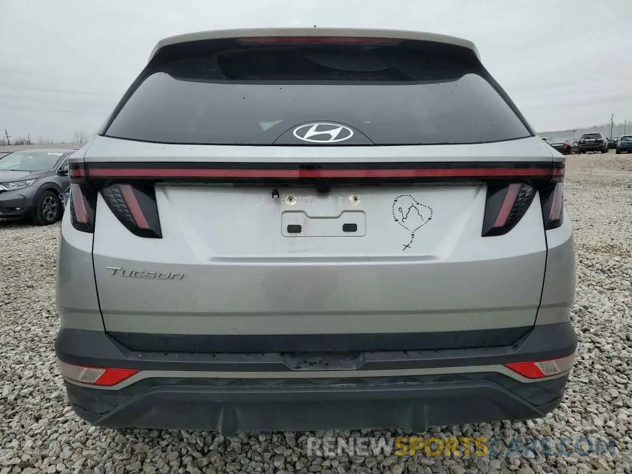 6 Фотография поврежденного автомобиля 5NMJC3AE9NH138036 HYUNDAI TUCSON 2022