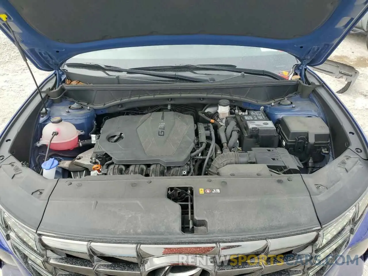 12 Photograph of a damaged car 5NMJCCAE1NH032261 HYUNDAI TUCSON 2022