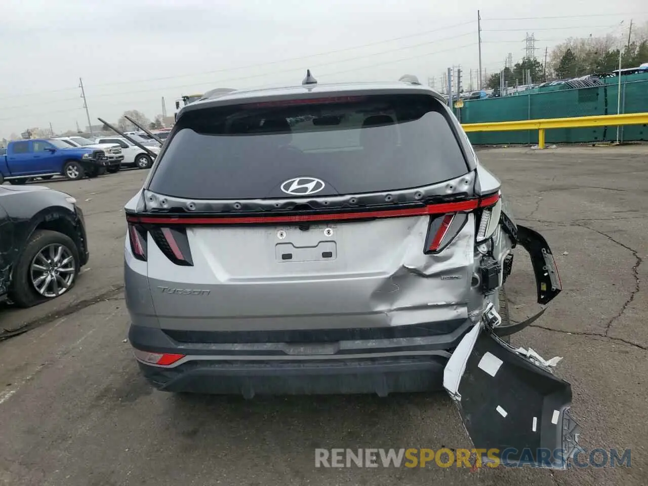 6 Фотография поврежденного автомобиля 5NMJCCAE1NH034754 HYUNDAI TUCSON 2022
