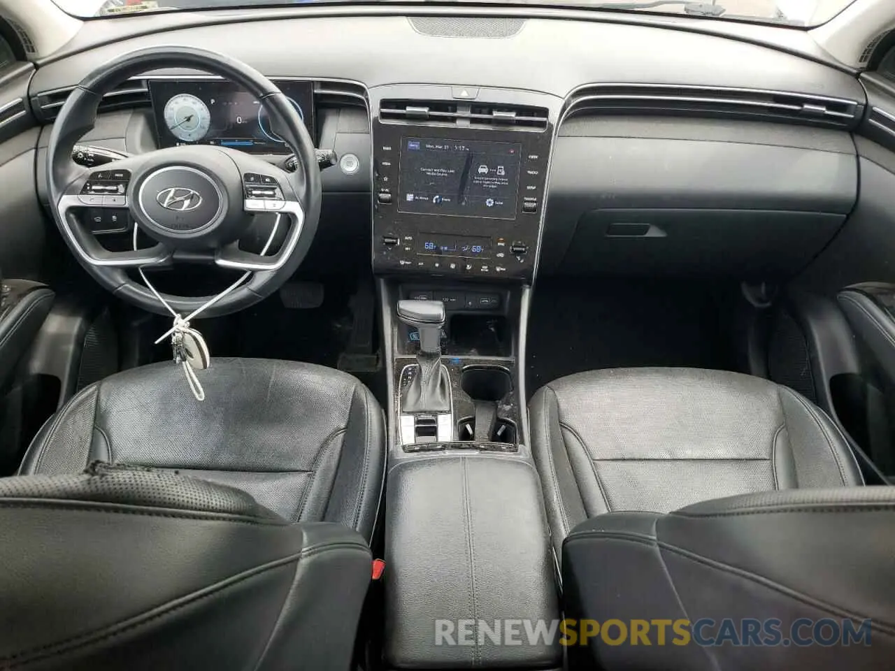 8 Фотография поврежденного автомобиля 5NMJCCAE1NH034754 HYUNDAI TUCSON 2022