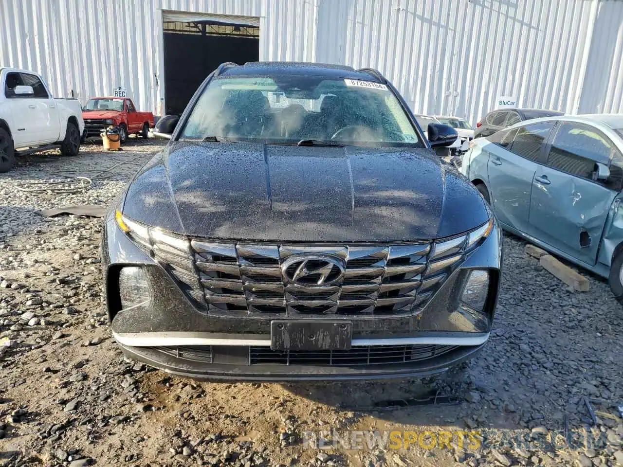 5 Photograph of a damaged car 5NMJCCAE2NH014061 HYUNDAI TUCSON 2022
