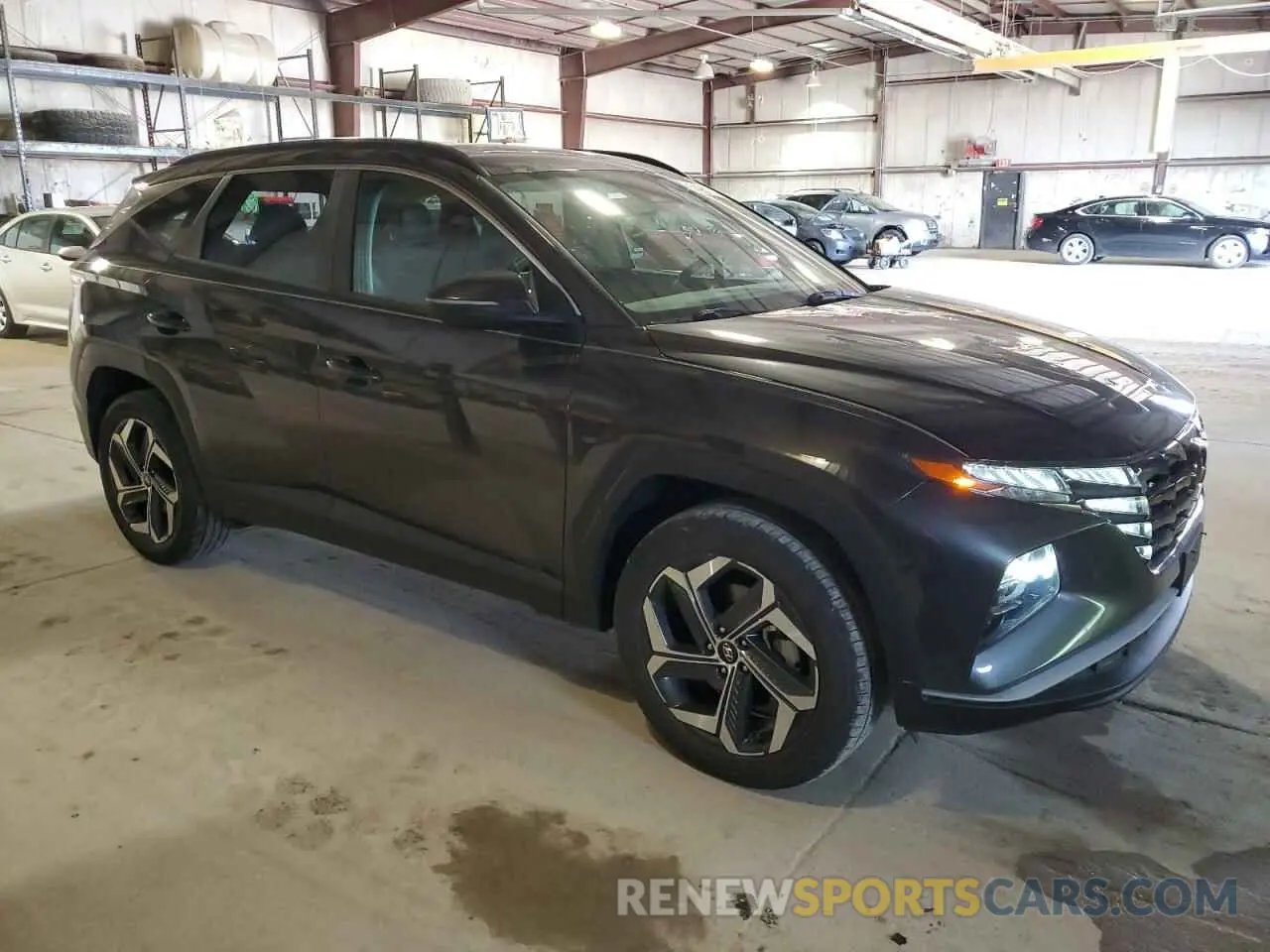 4 Фотография поврежденного автомобиля 5NMJCCAE2NH094865 HYUNDAI TUCSON 2022