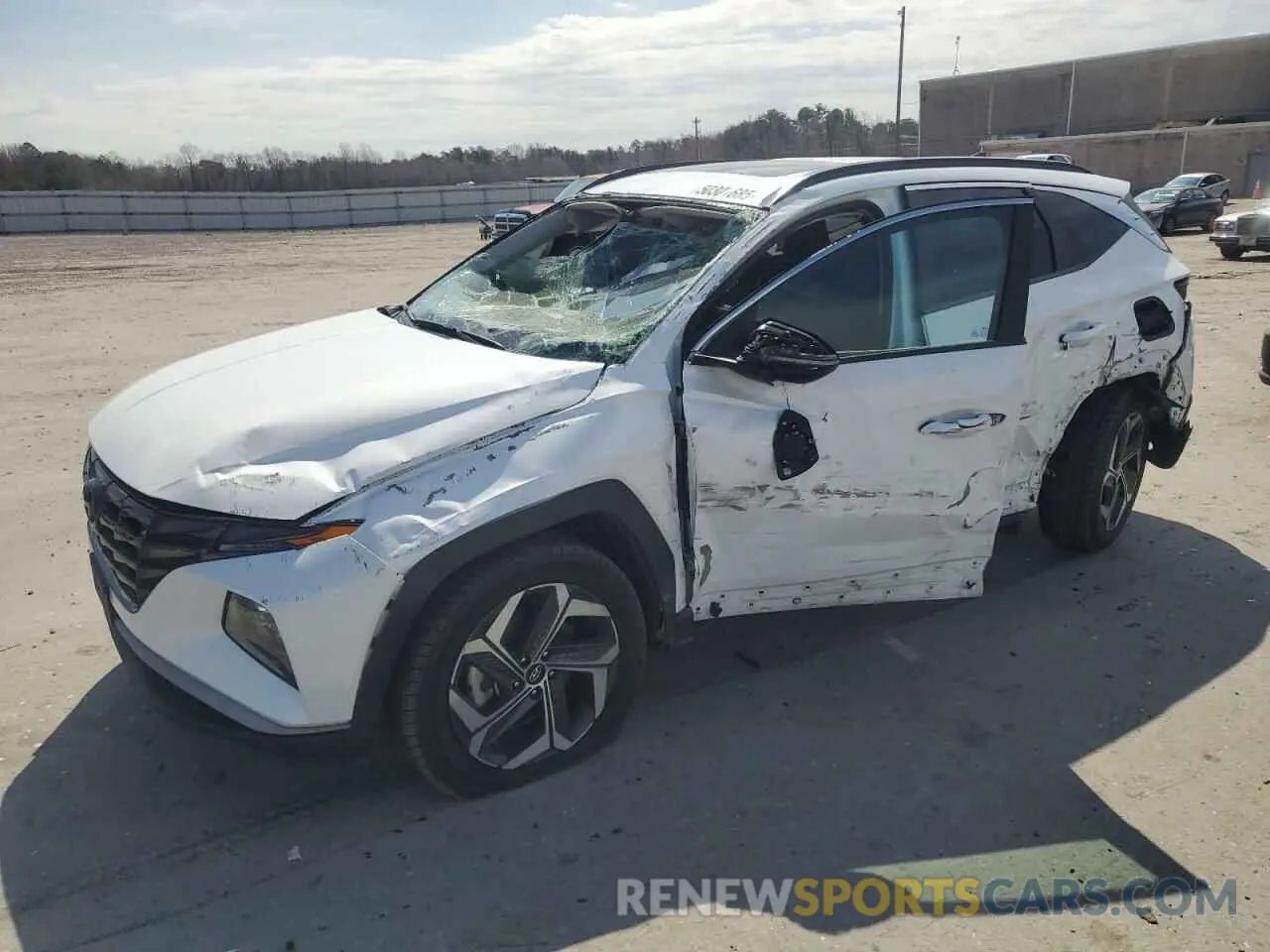 1 Фотография поврежденного автомобиля 5NMJCCAE4NH029922 HYUNDAI TUCSON 2022