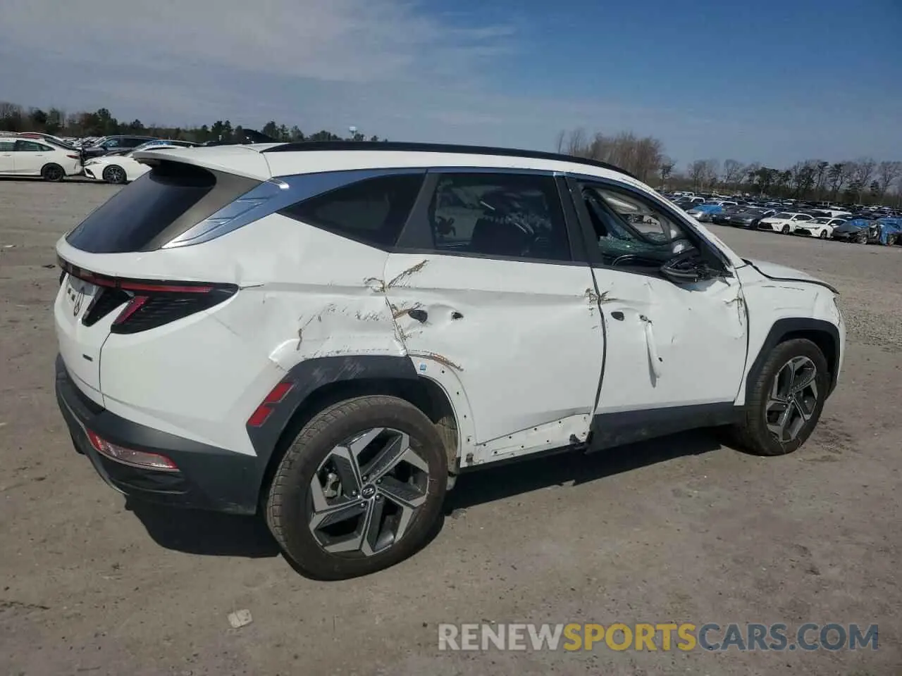 3 Фотография поврежденного автомобиля 5NMJCCAE4NH029922 HYUNDAI TUCSON 2022