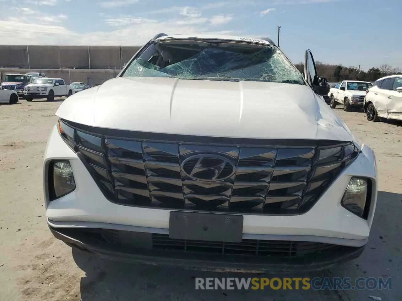 5 Фотография поврежденного автомобиля 5NMJCCAE4NH029922 HYUNDAI TUCSON 2022