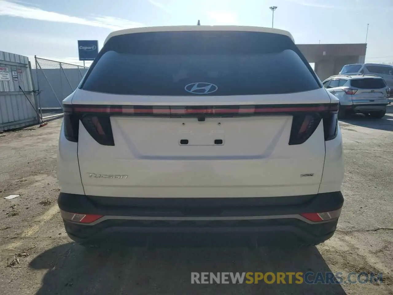 6 Фотография поврежденного автомобиля 5NMJCCAE5NH160017 HYUNDAI TUCSON 2022
