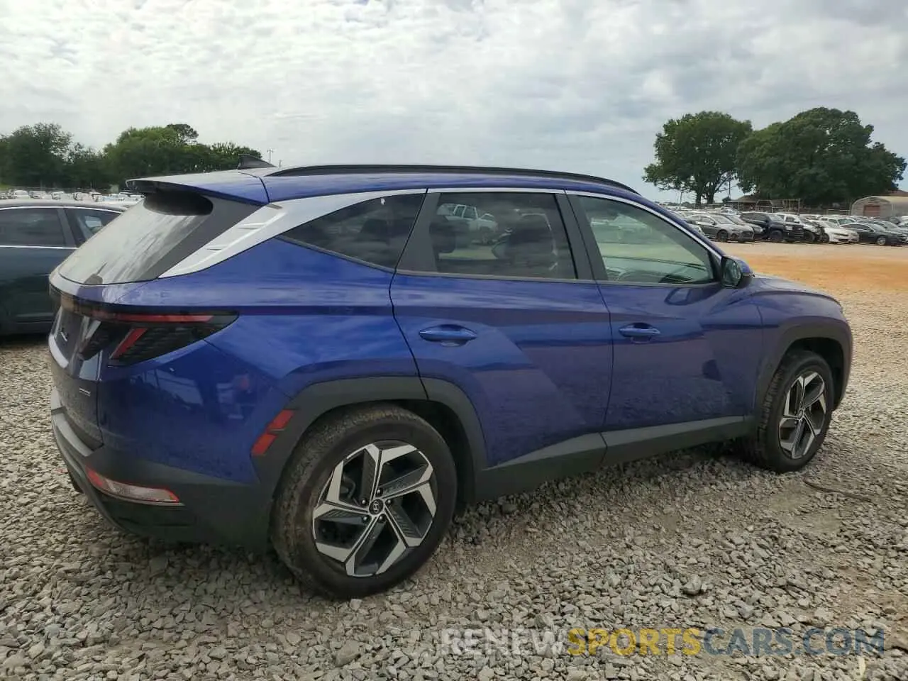 3 Photograph of a damaged car 5NMJCCAE6NH060671 HYUNDAI TUCSON 2022