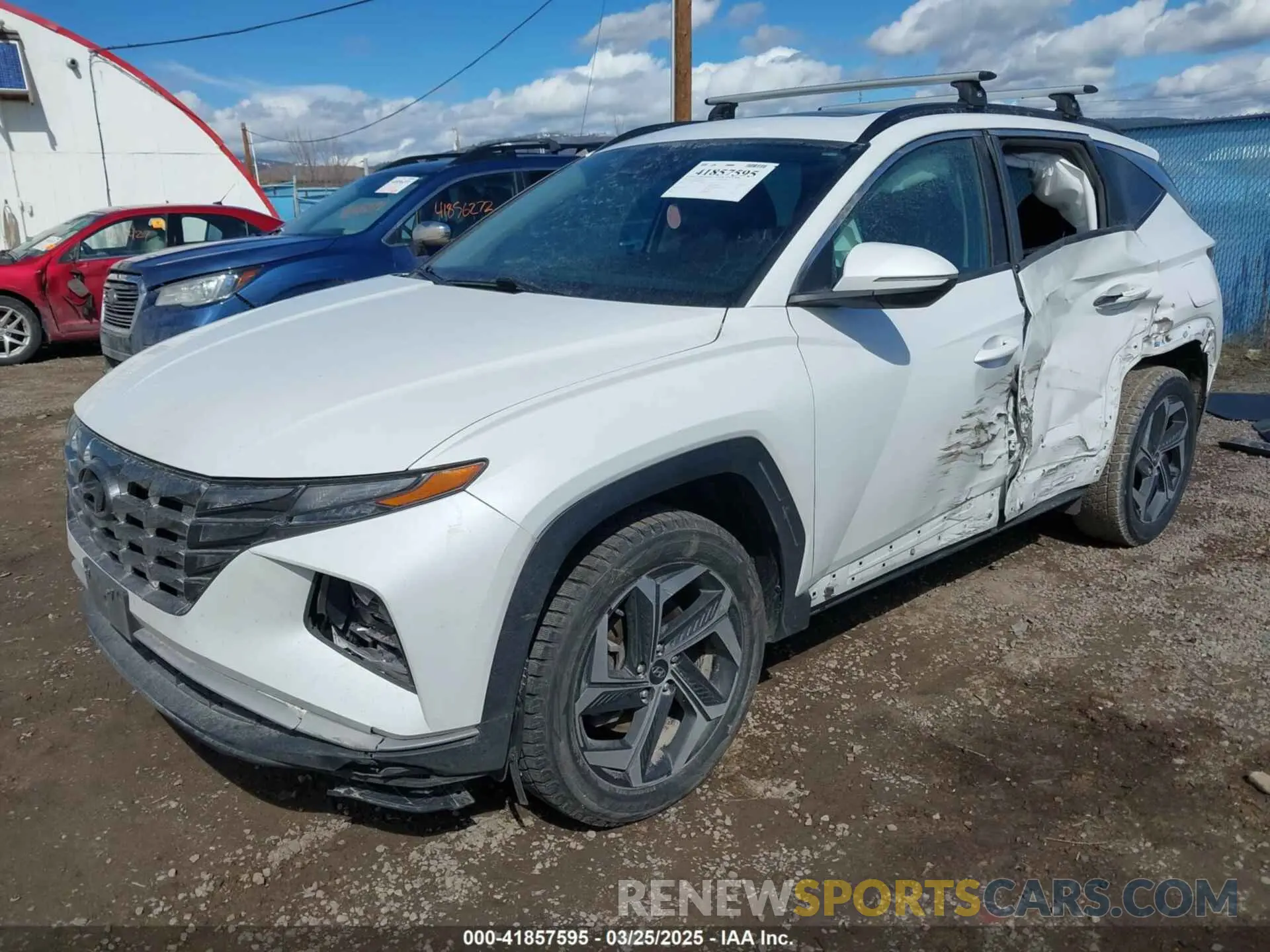 2 Фотография поврежденного автомобиля 5NMJCCAE9NH092286 HYUNDAI TUCSON 2022