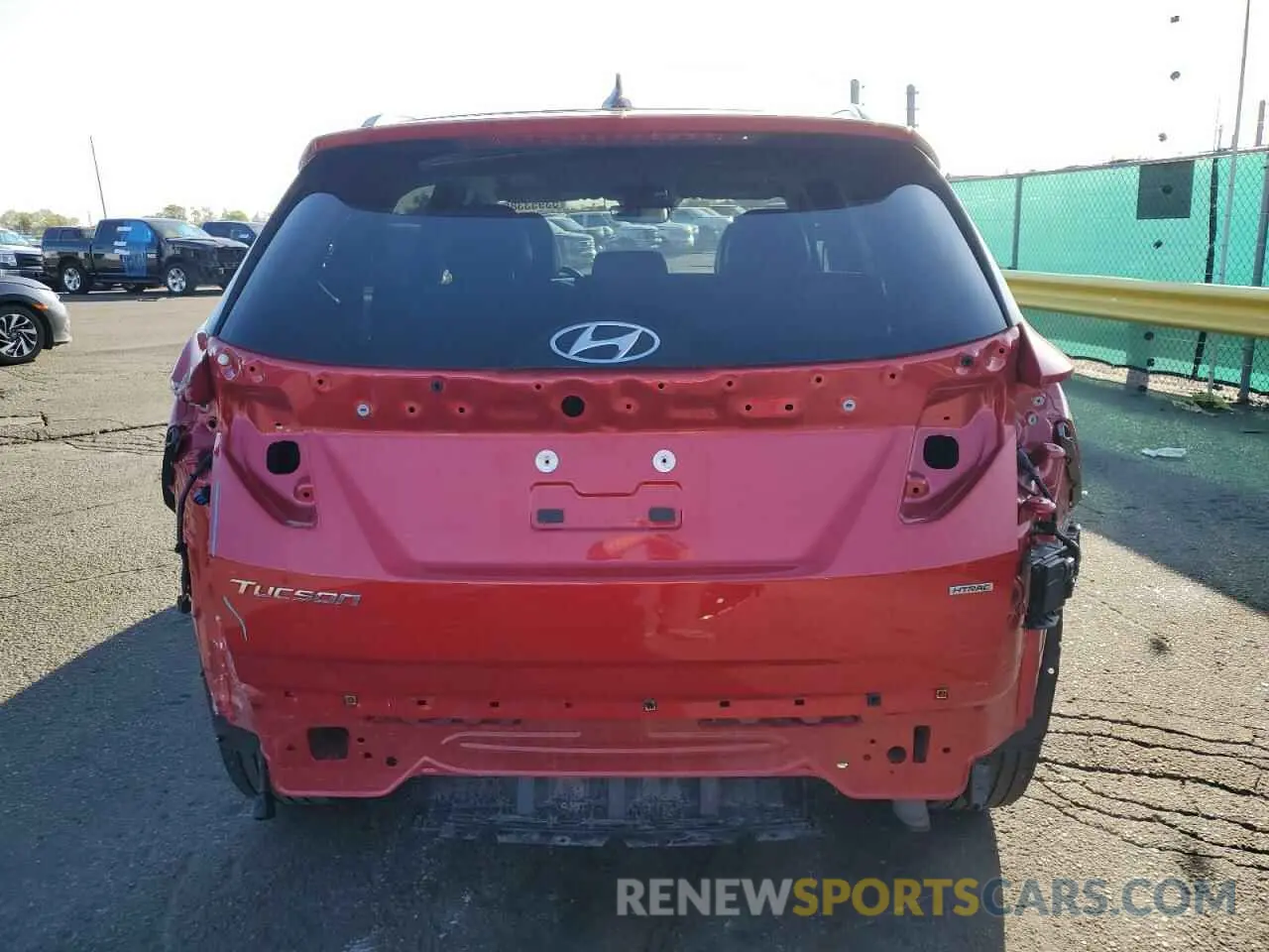 6 Фотография поврежденного автомобиля 5NMJCCAE9NH154690 HYUNDAI TUCSON 2022