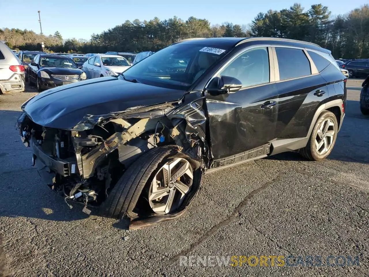 1 Фотография поврежденного автомобиля 5NMJCCAEXNH003583 HYUNDAI TUCSON 2022