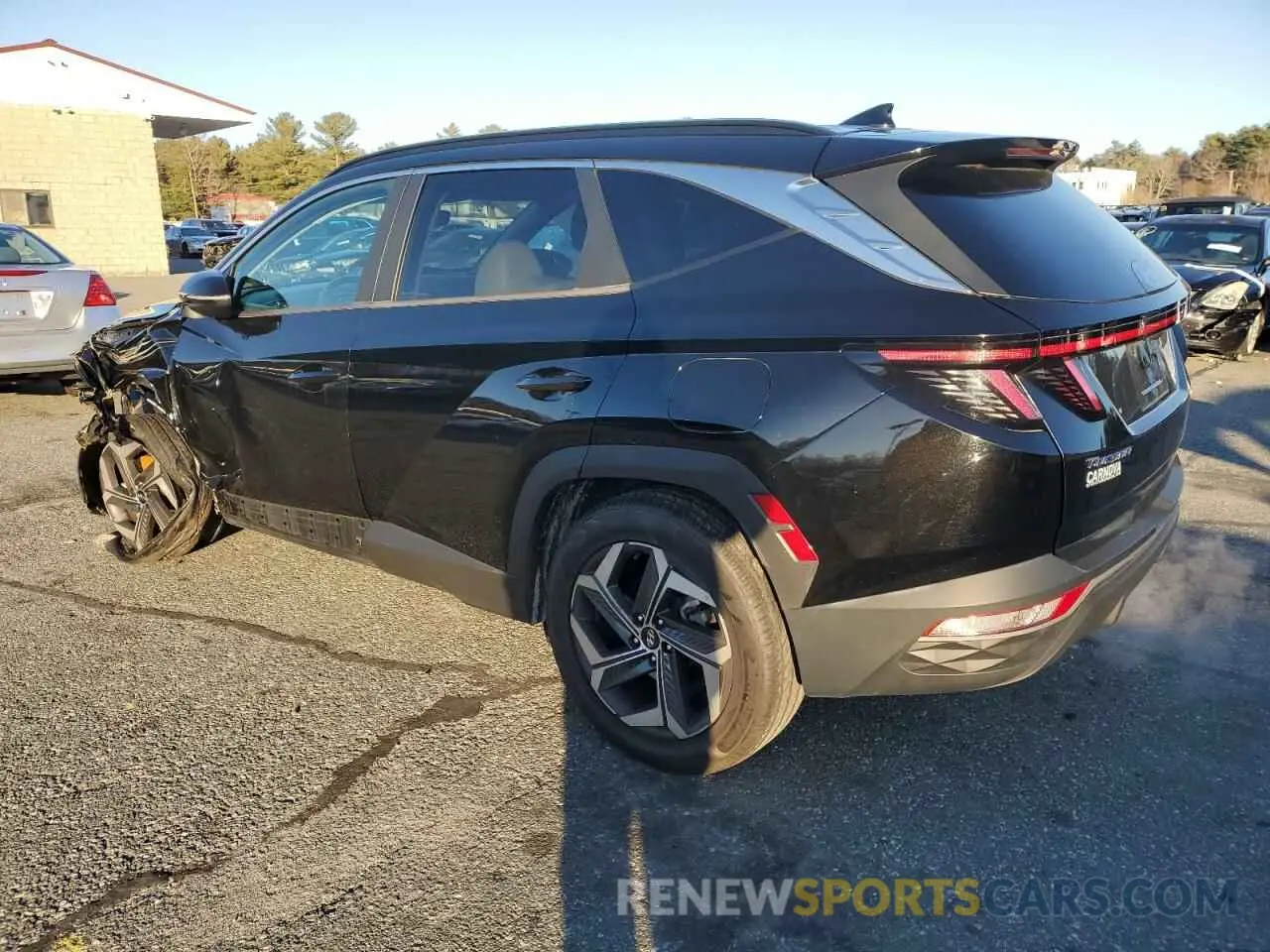 2 Фотография поврежденного автомобиля 5NMJCCAEXNH003583 HYUNDAI TUCSON 2022