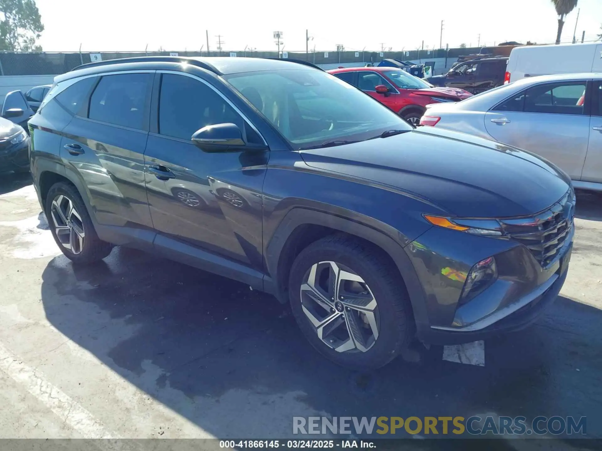 1 Фотография поврежденного автомобиля 5NMJCCAEXNH061242 HYUNDAI TUCSON 2022