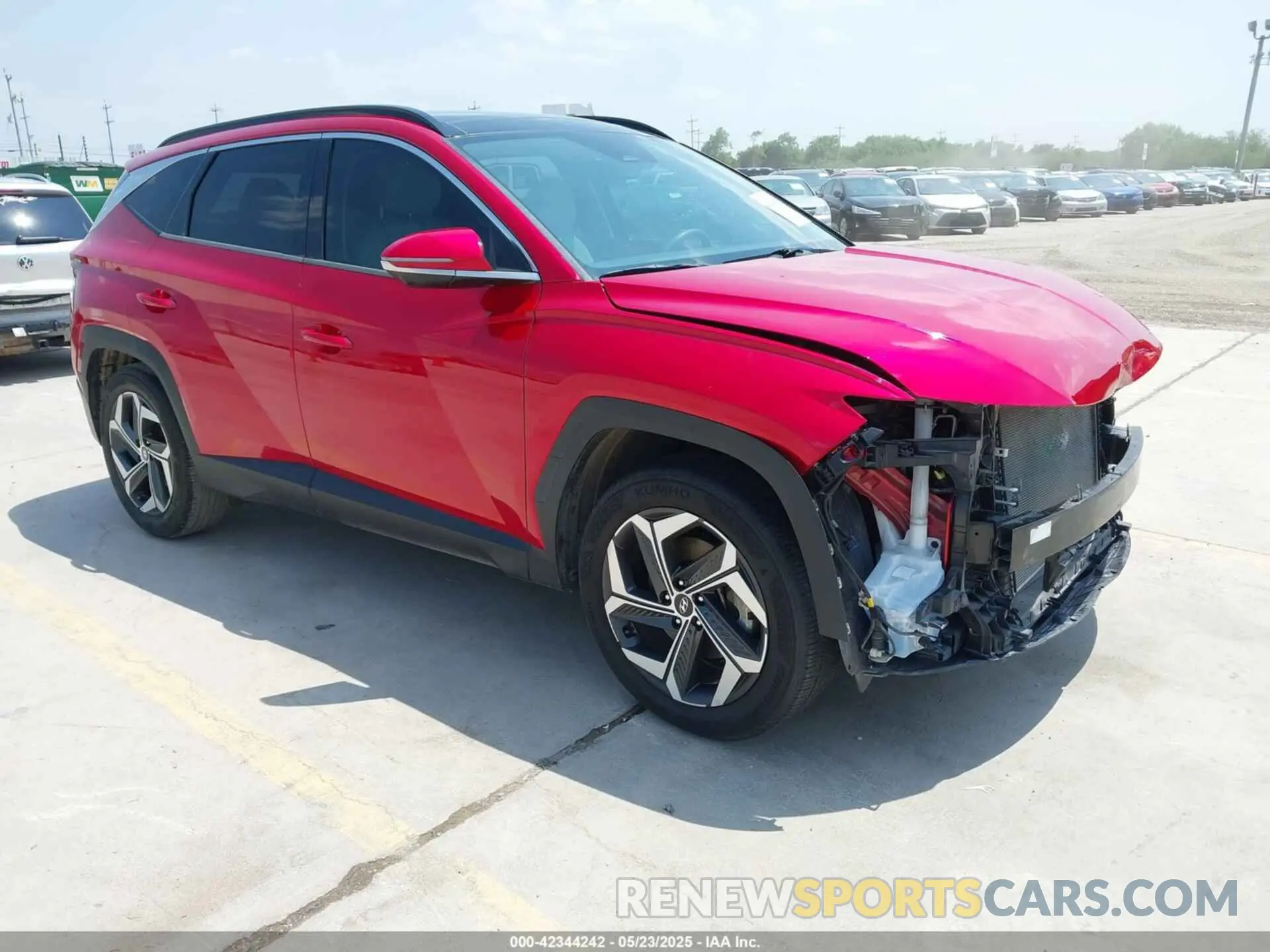 1 Фотография поврежденного автомобиля 5NMJE3AE0NH020290 HYUNDAI TUCSON 2022