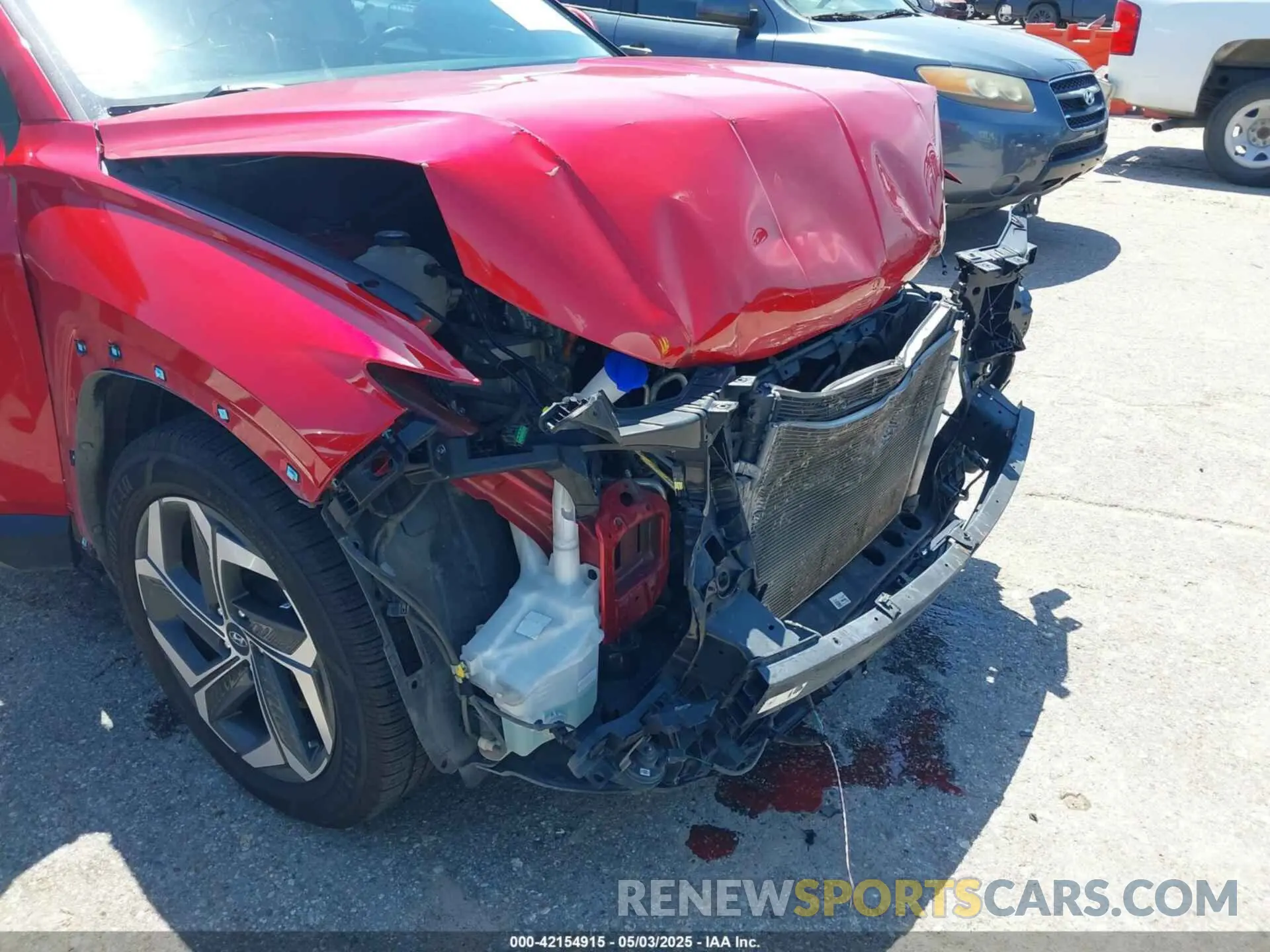 18 Photograph of a damaged car 5NMJE3AE2NH035339 HYUNDAI TUCSON 2022