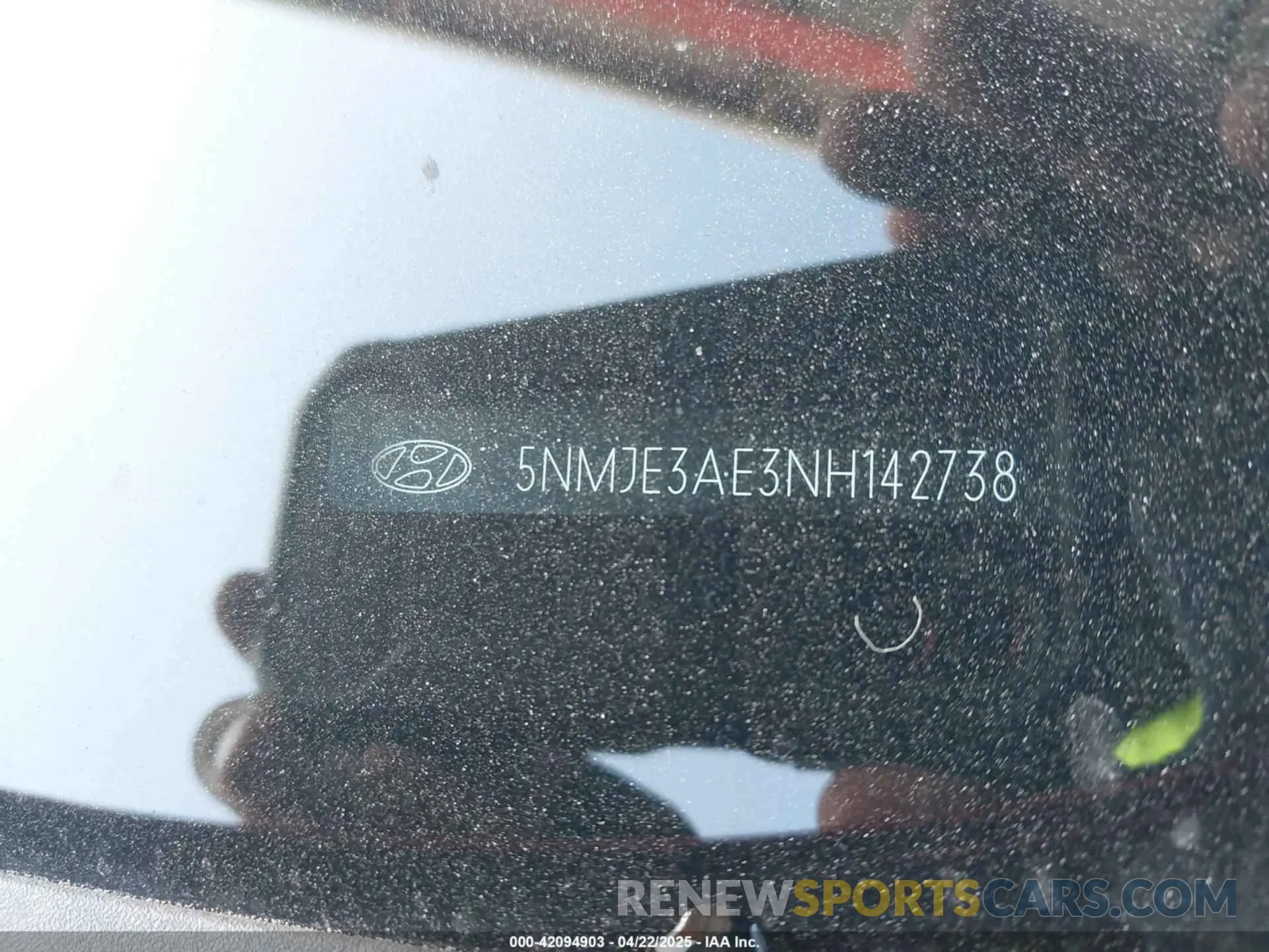 9 Photograph of a damaged car 5NMJE3AE3NH142738 HYUNDAI TUCSON 2022