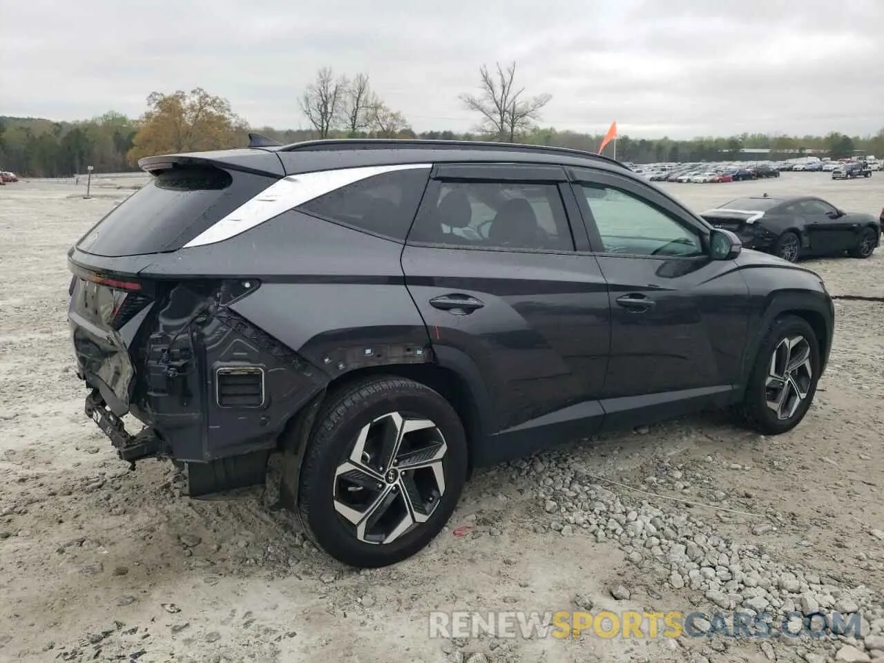 3 Photograph of a damaged car 5NMJE3AE4NH042650 HYUNDAI TUCSON 2022