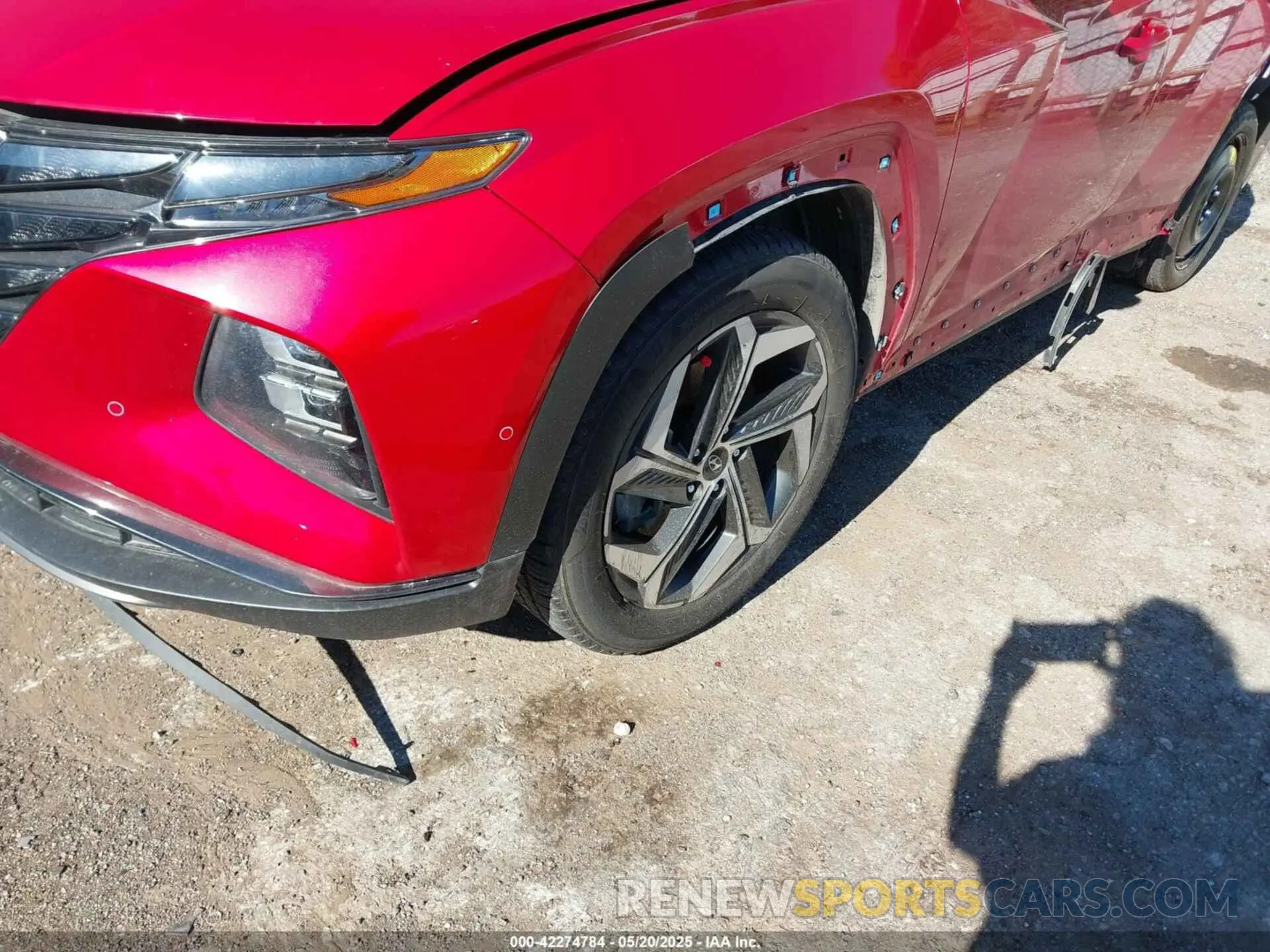 20 Photograph of a damaged car 5NMJE3AE5NH044312 HYUNDAI TUCSON 2022