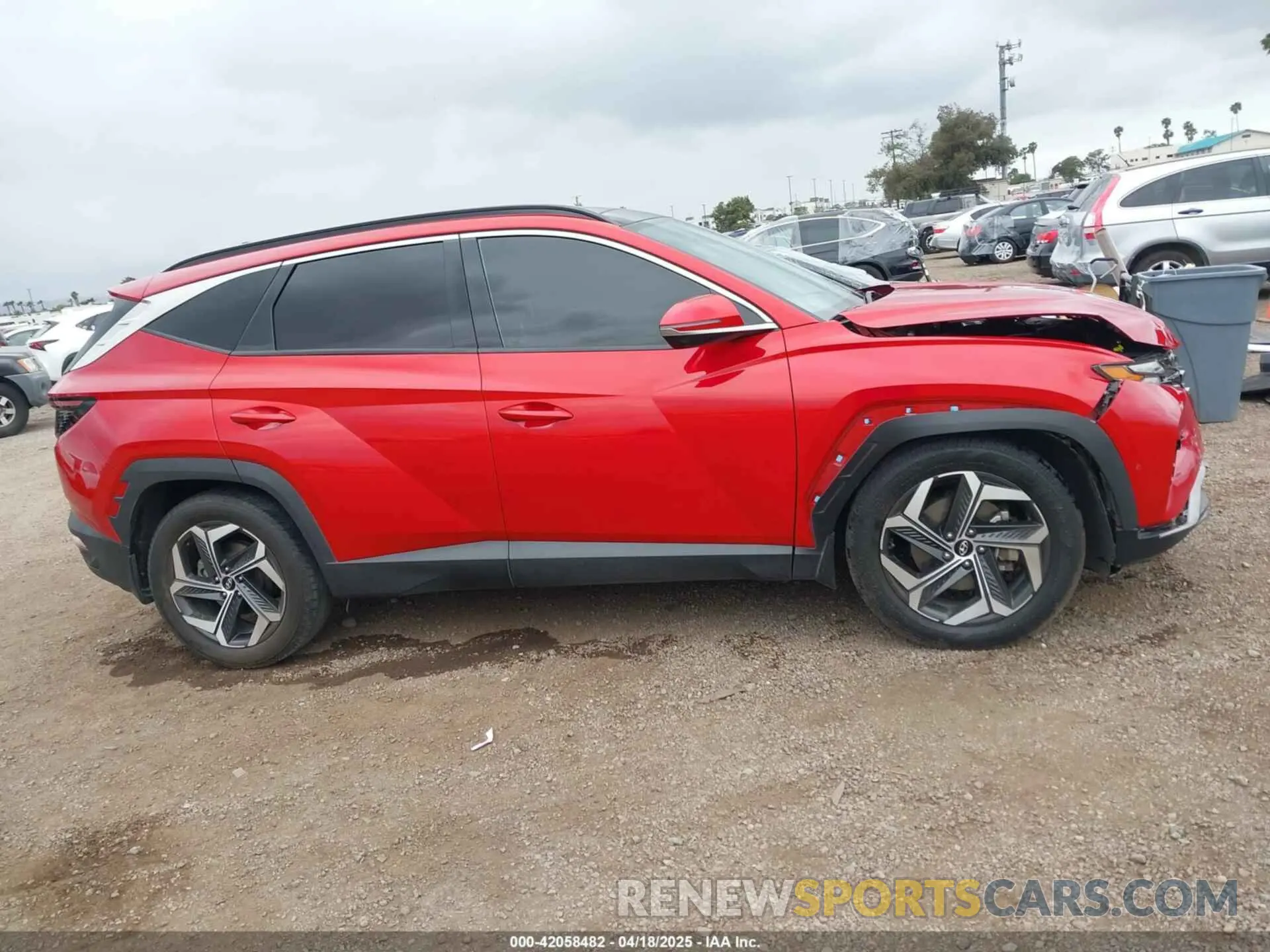 13 Фотография поврежденного автомобиля 5NMJE3AE5NH117808 HYUNDAI TUCSON 2022
