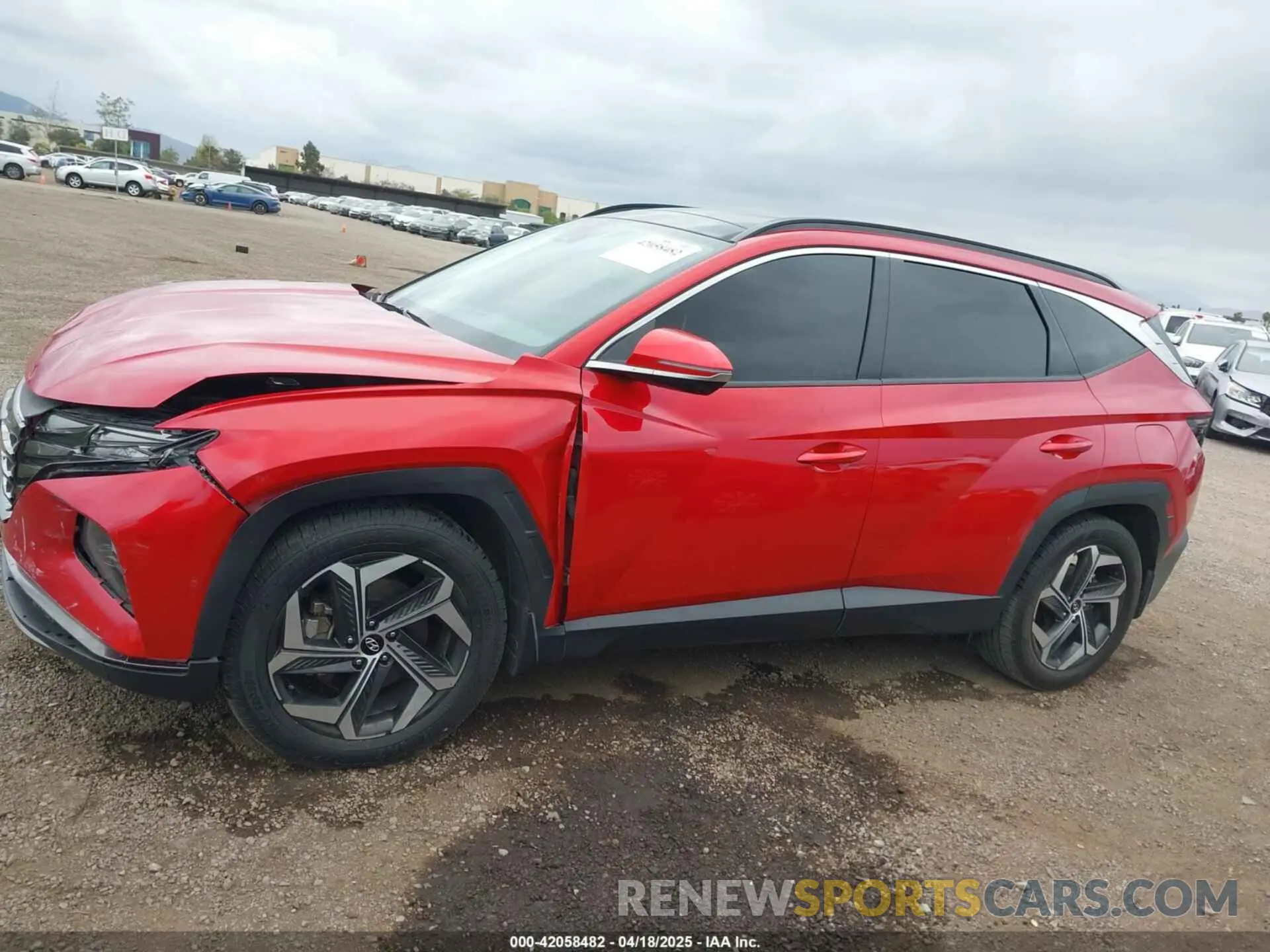14 Фотография поврежденного автомобиля 5NMJE3AE5NH117808 HYUNDAI TUCSON 2022