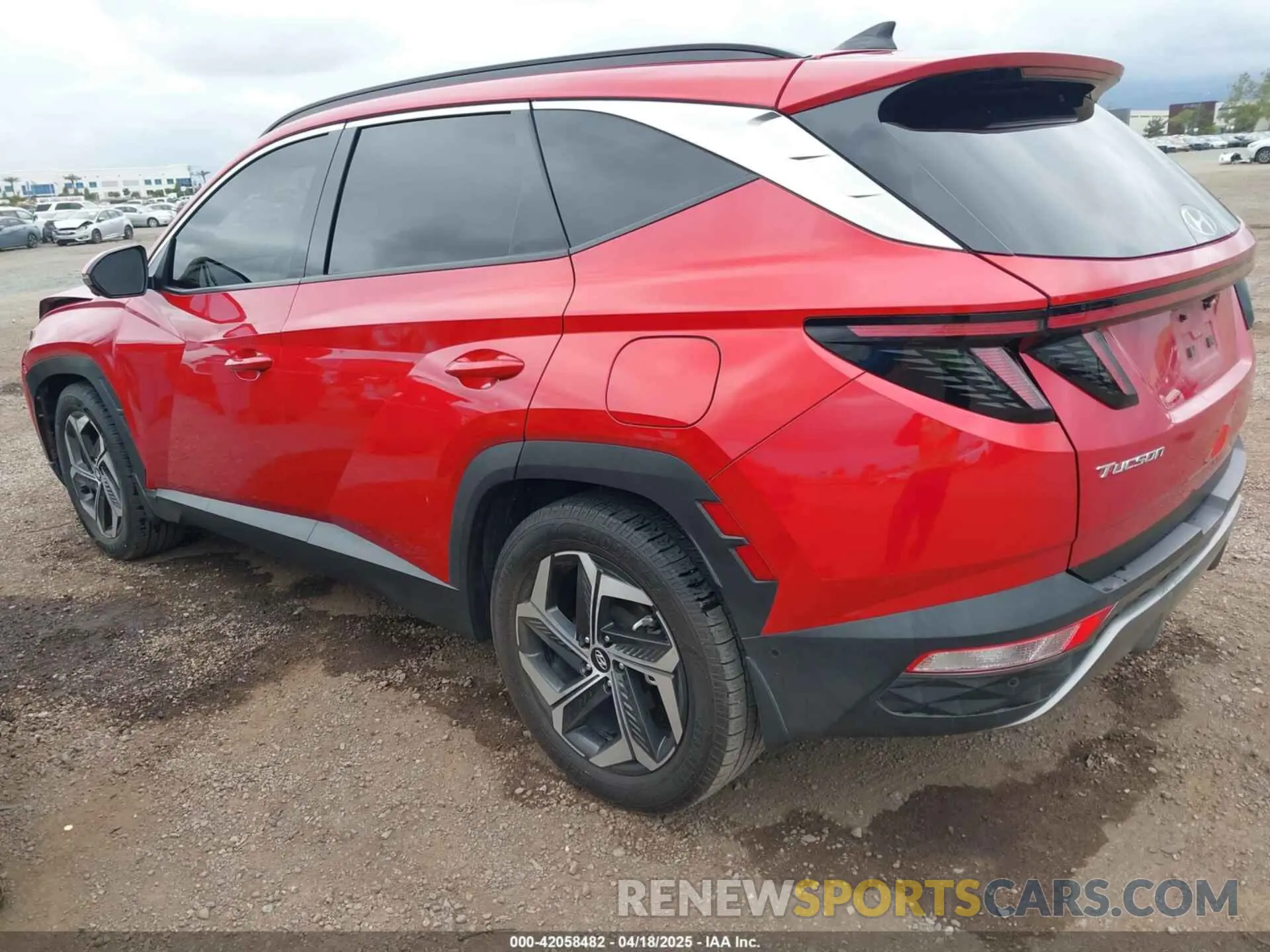 3 Фотография поврежденного автомобиля 5NMJE3AE5NH117808 HYUNDAI TUCSON 2022