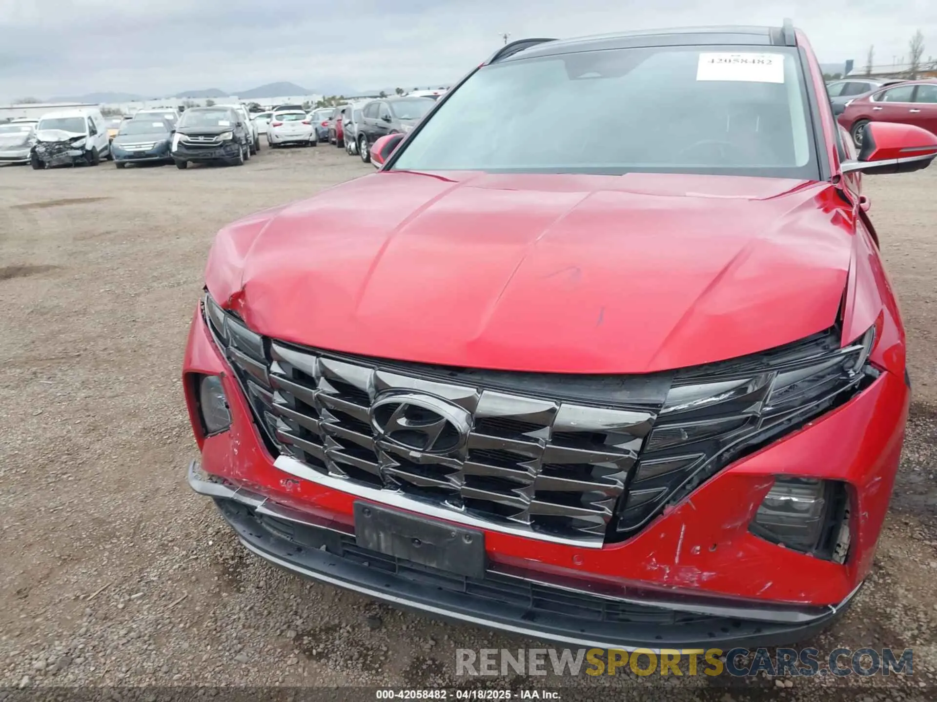6 Фотография поврежденного автомобиля 5NMJE3AE5NH117808 HYUNDAI TUCSON 2022
