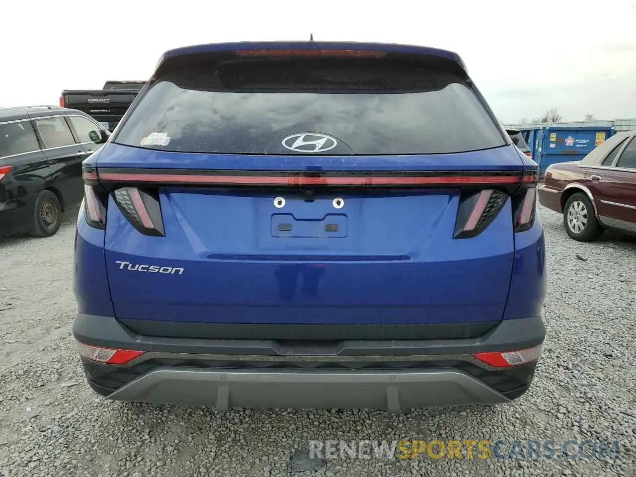 6 Photograph of a damaged car 5NMJE3AE9NH017274 HYUNDAI TUCSON 2022