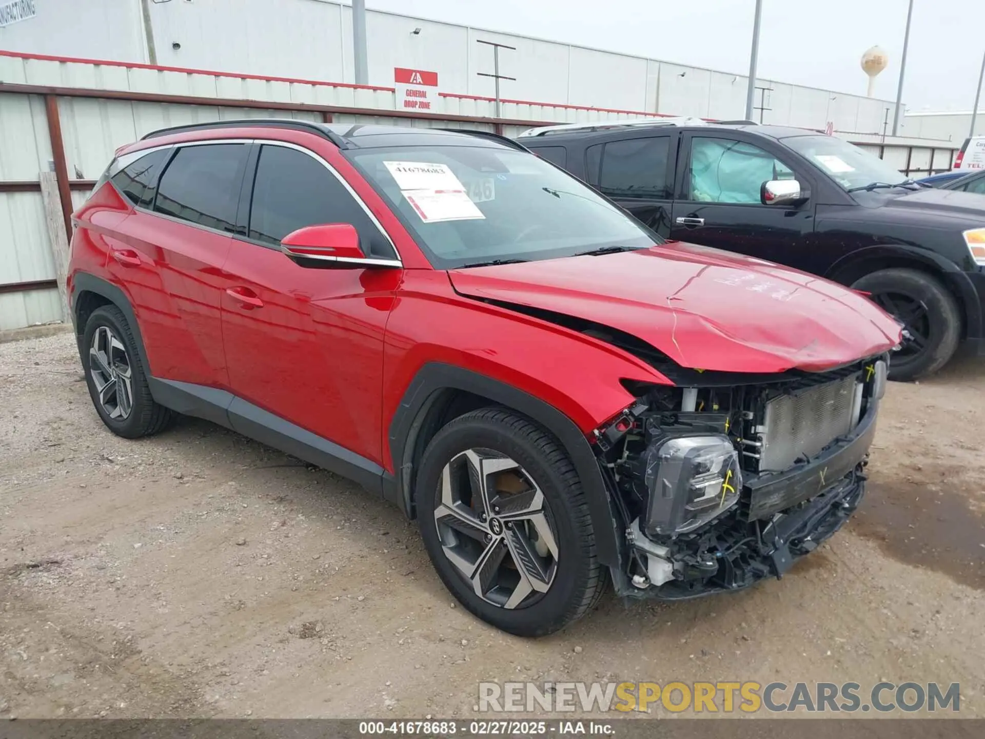 1 Фотография поврежденного автомобиля 5NMJE3AE9NH117679 HYUNDAI TUCSON 2022