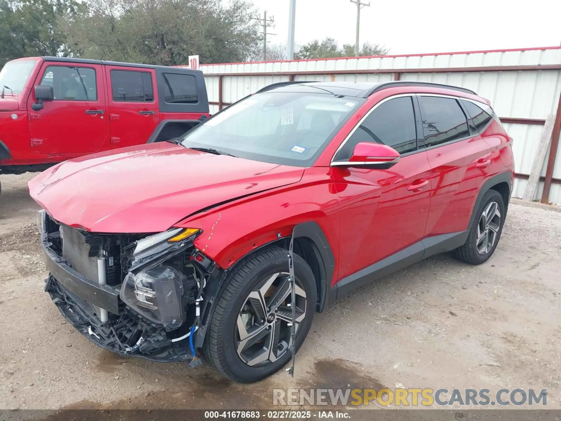 2 Фотография поврежденного автомобиля 5NMJE3AE9NH117679 HYUNDAI TUCSON 2022