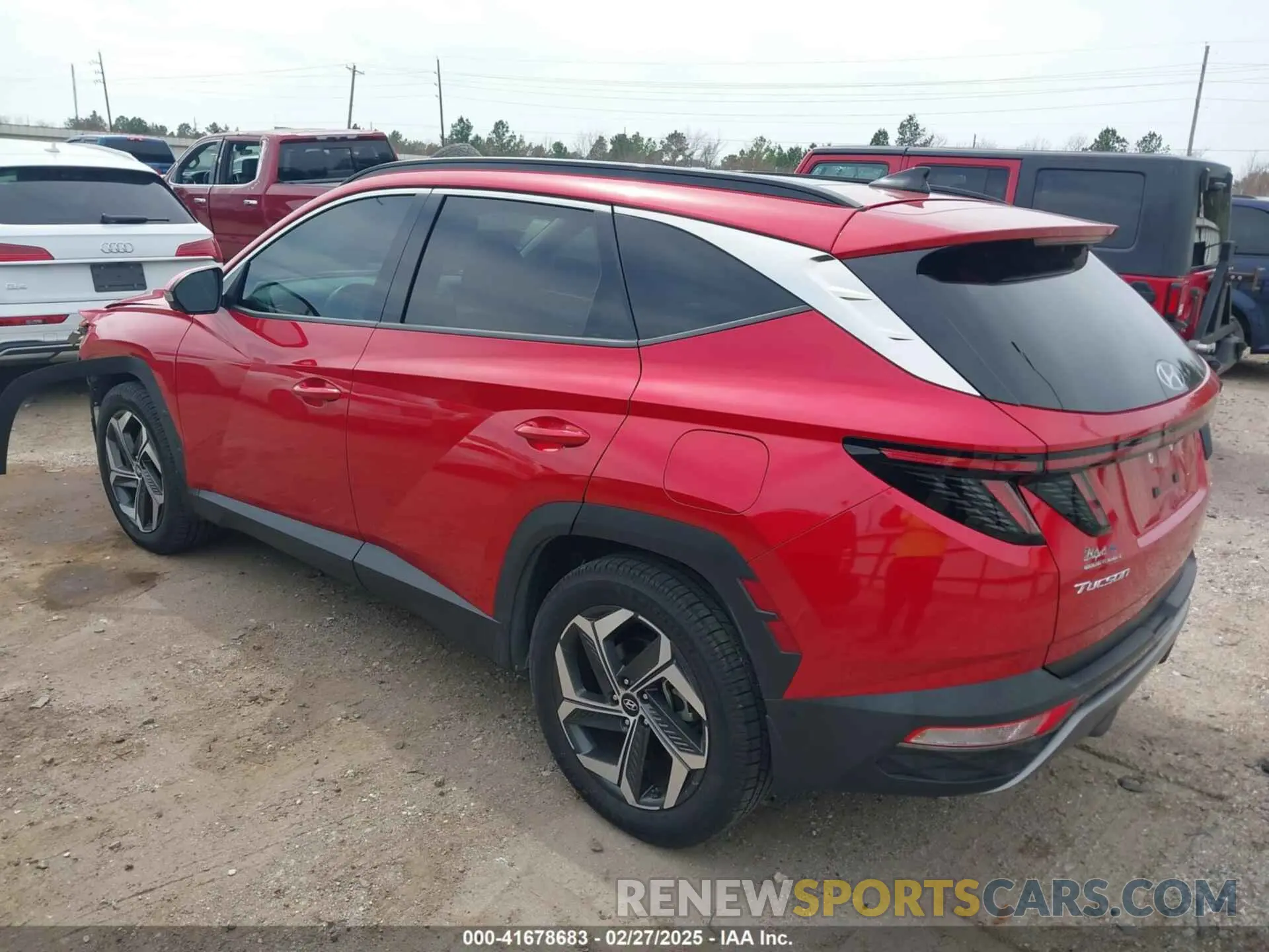 3 Фотография поврежденного автомобиля 5NMJE3AE9NH117679 HYUNDAI TUCSON 2022