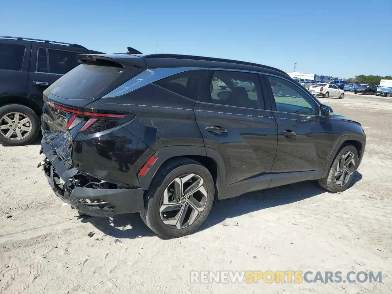 3 Photograph of a damaged car 5NMJE3AEXNH143921 HYUNDAI TUCSON 2022