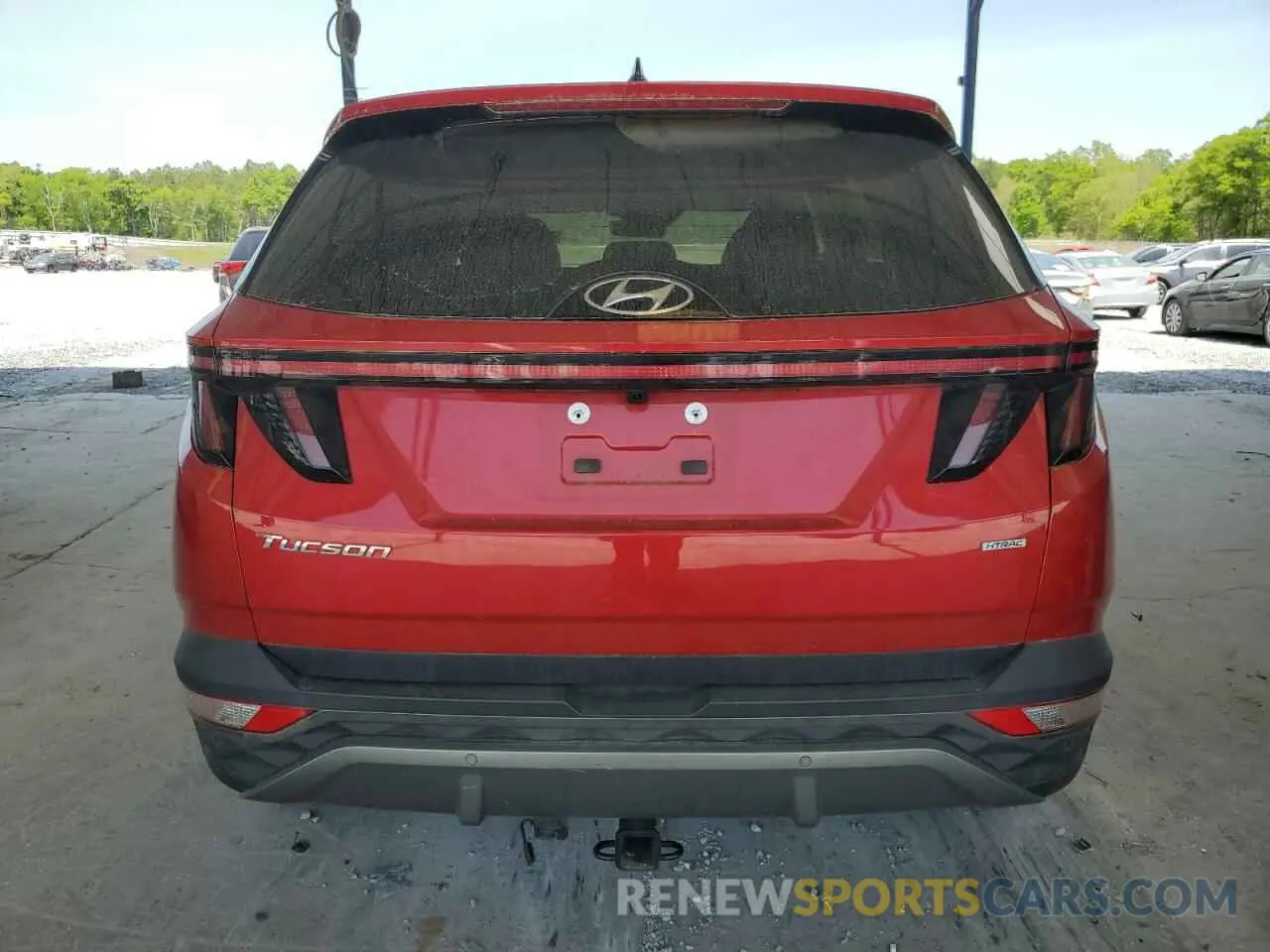 6 Photograph of a damaged car 5NMJECAE0NH150165 HYUNDAI TUCSON 2022