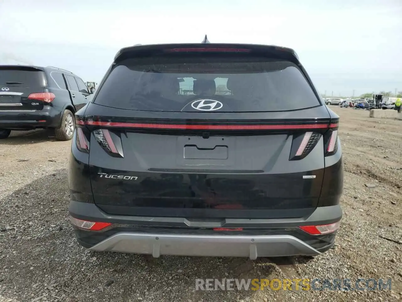 6 Фотография поврежденного автомобиля 5NMJECAE1NH033744 HYUNDAI TUCSON 2022