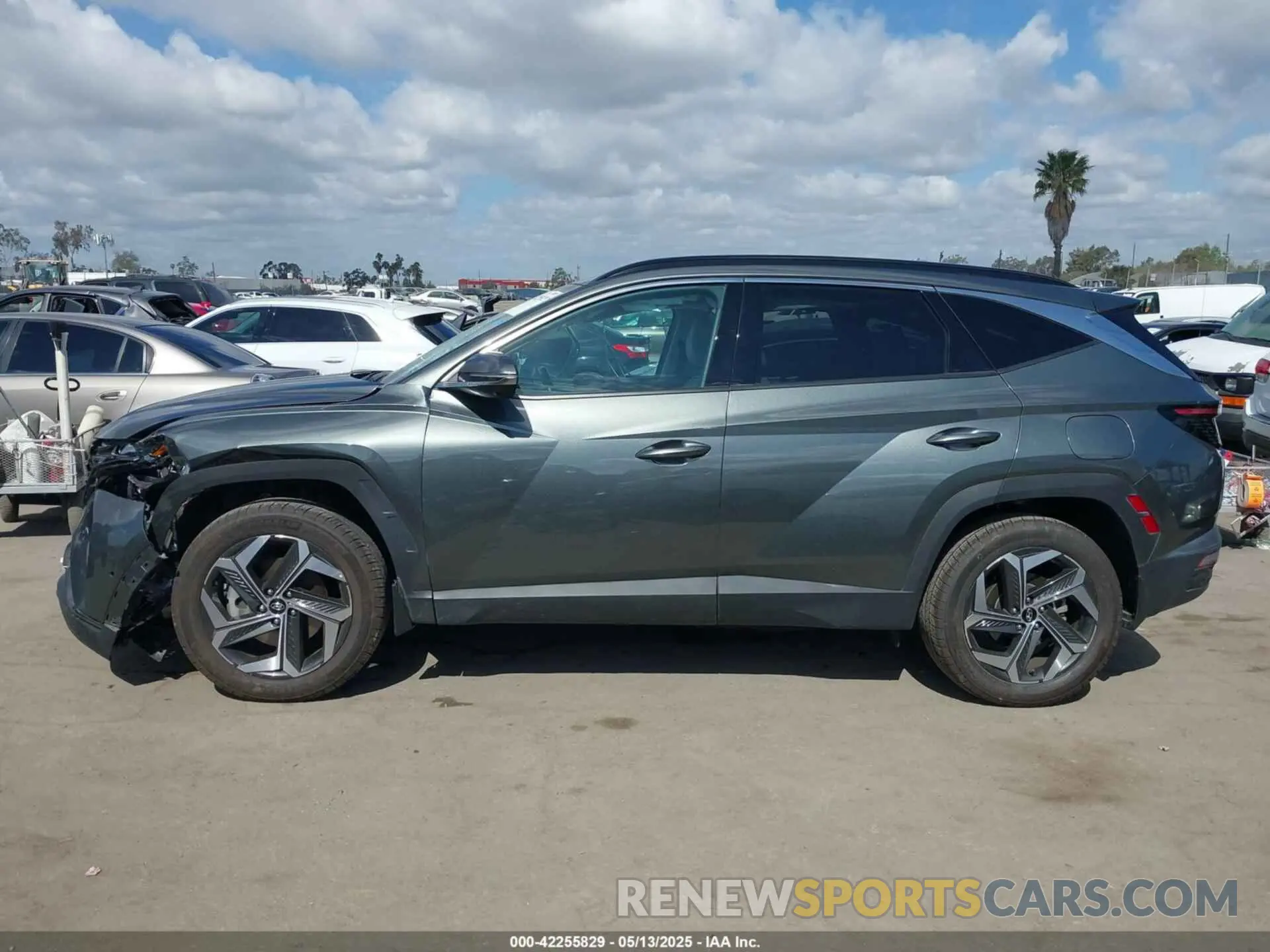 14 Photograph of a damaged car 5NMJECAE1NH113416 HYUNDAI TUCSON 2022