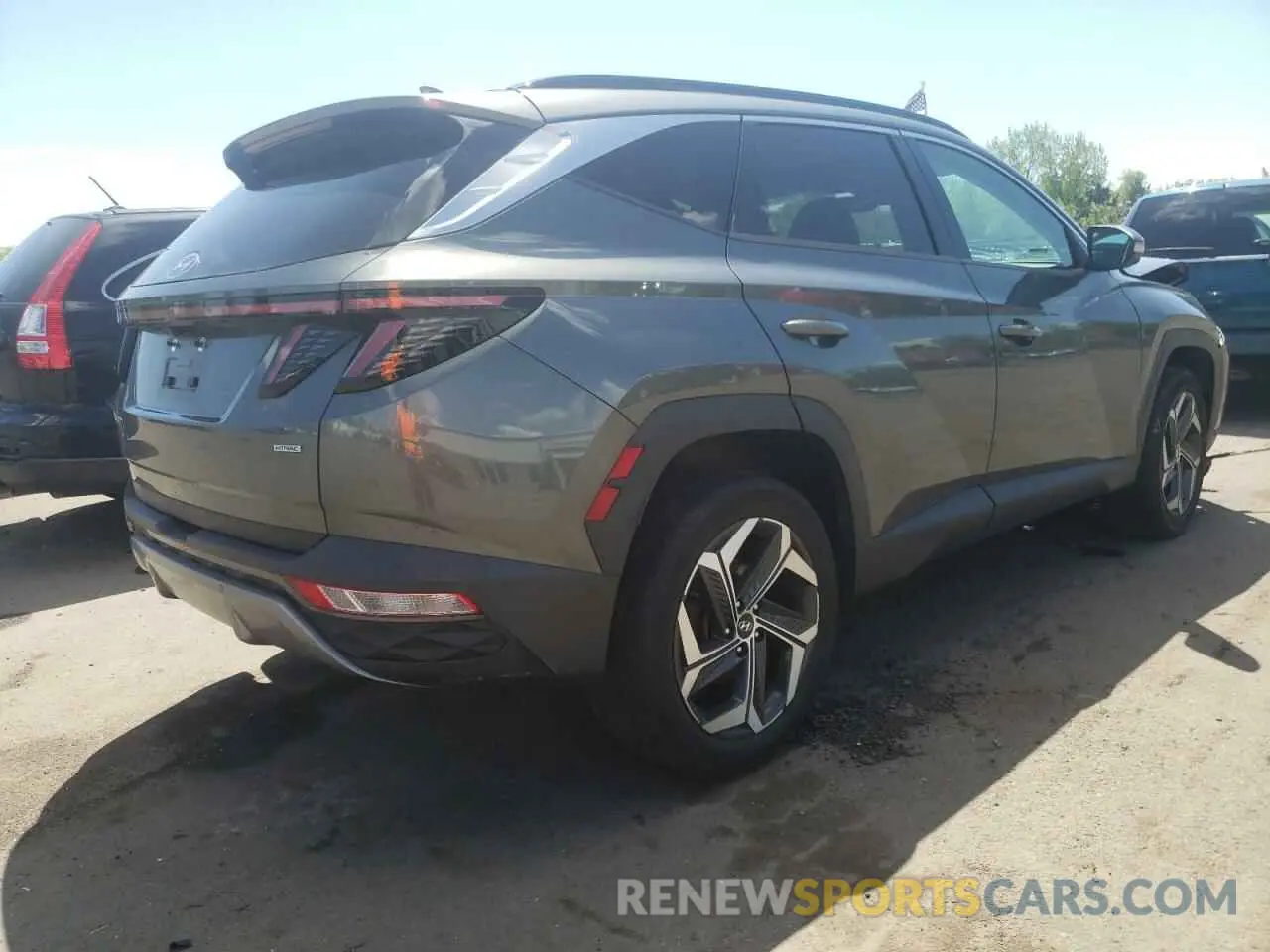 3 Photograph of a damaged car 5NMJECAE2NH023997 HYUNDAI TUCSON 2022