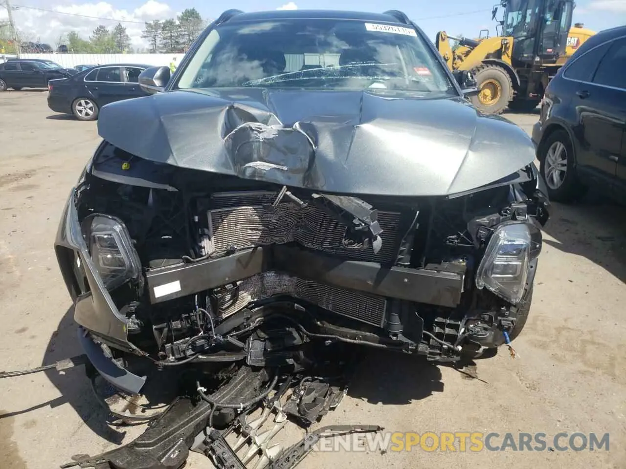 5 Photograph of a damaged car 5NMJECAE2NH023997 HYUNDAI TUCSON 2022