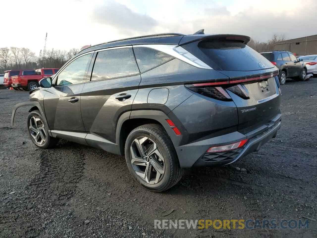2 Фотография поврежденного автомобиля 5NMJECAE4NH047749 HYUNDAI TUCSON 2022