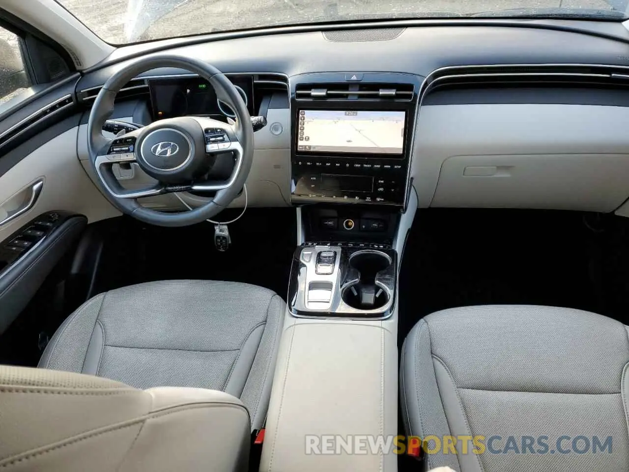 8 Фотография поврежденного автомобиля 5NMJECAE4NH047749 HYUNDAI TUCSON 2022