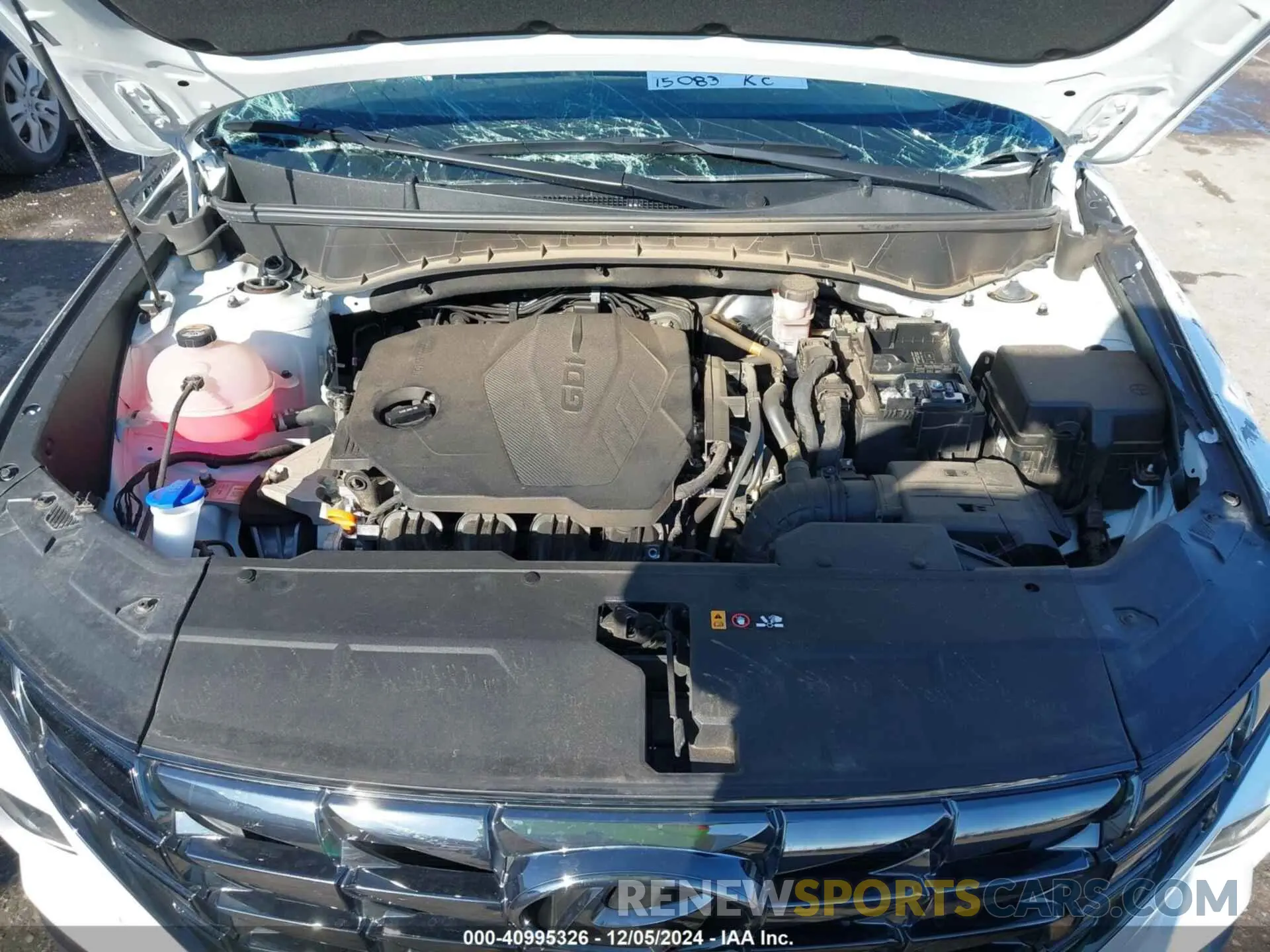 10 Photograph of a damaged car 5NMJECAE5NH027087 HYUNDAI TUCSON 2022