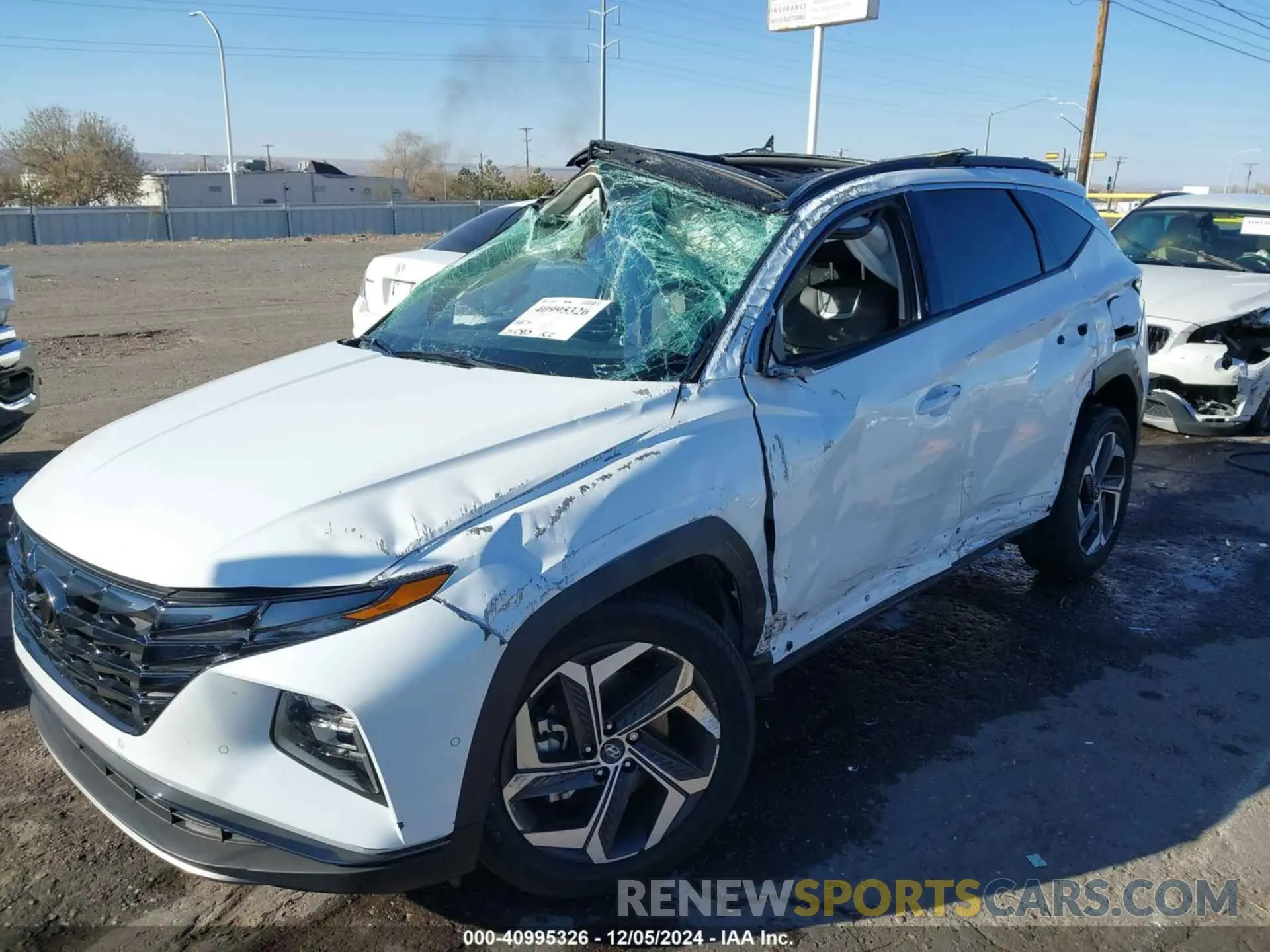 6 Photograph of a damaged car 5NMJECAE5NH027087 HYUNDAI TUCSON 2022