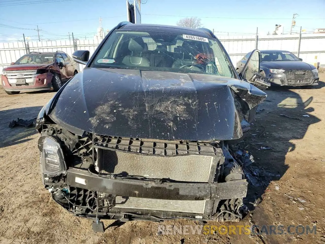 5 Photograph of a damaged car 5NMJECAE5NH075916 HYUNDAI TUCSON 2022
