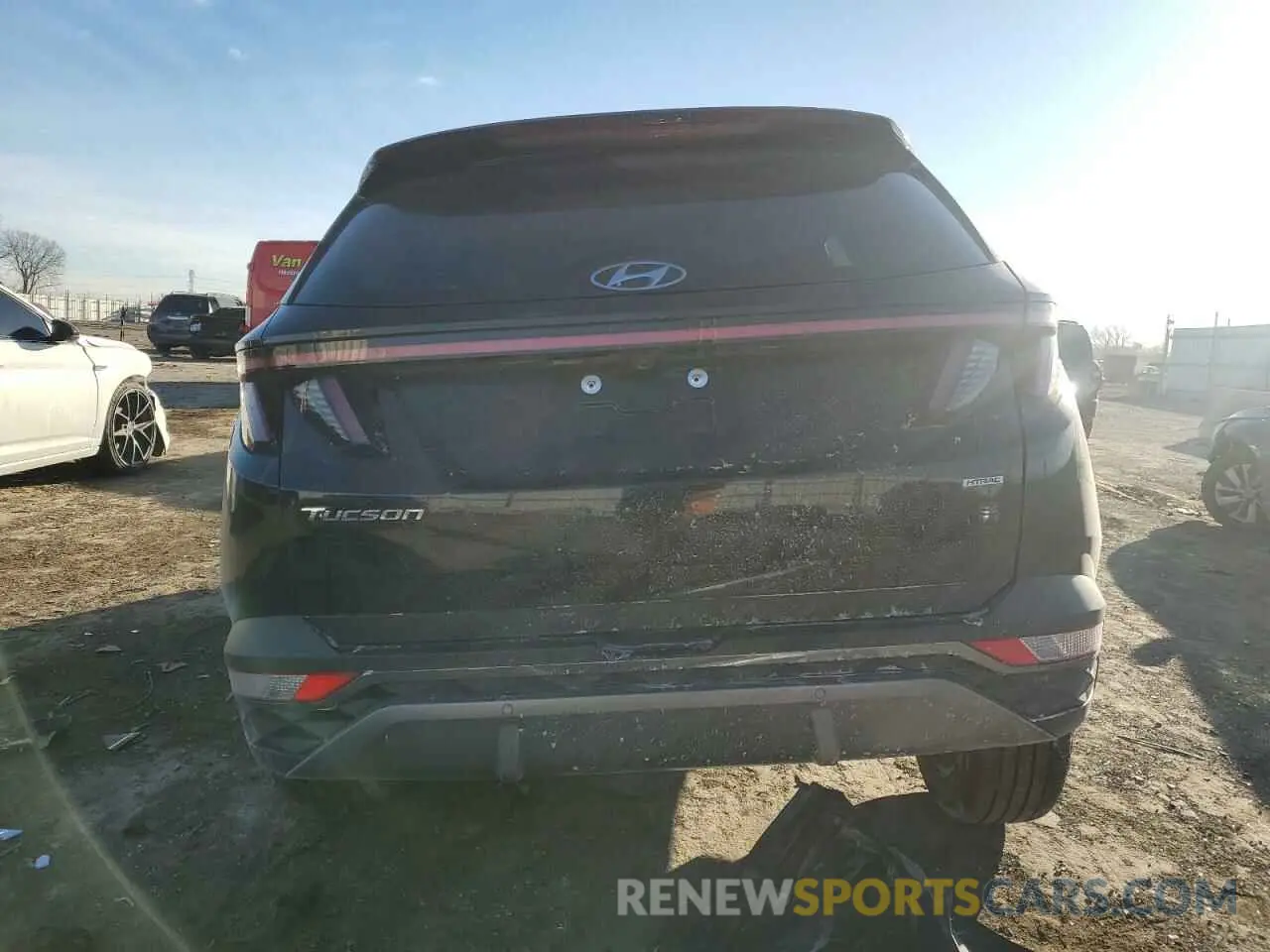 6 Photograph of a damaged car 5NMJECAE5NH075916 HYUNDAI TUCSON 2022