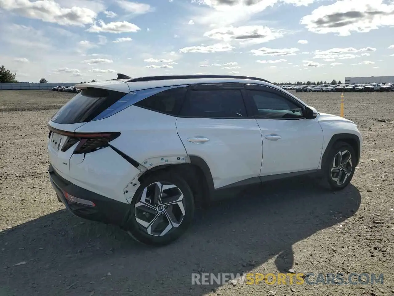 3 Photograph of a damaged car 5NMJECAE6NH161199 HYUNDAI TUCSON 2022